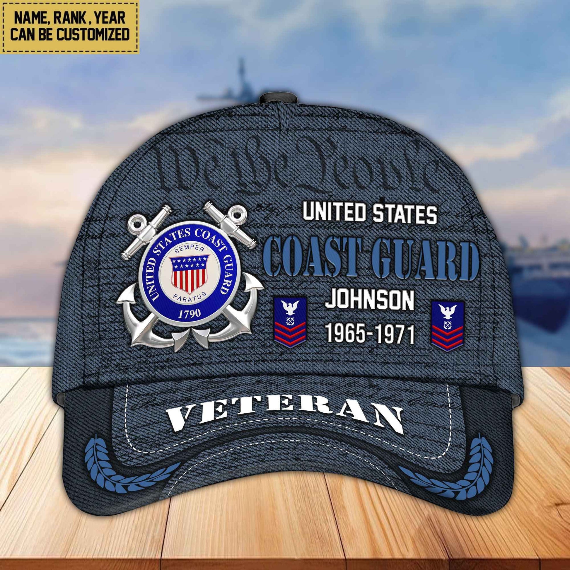 Premium Personalized Proudly Served US Veterans Cap, Gifts For Dad, Gifts For Husband Veteran APHN080811