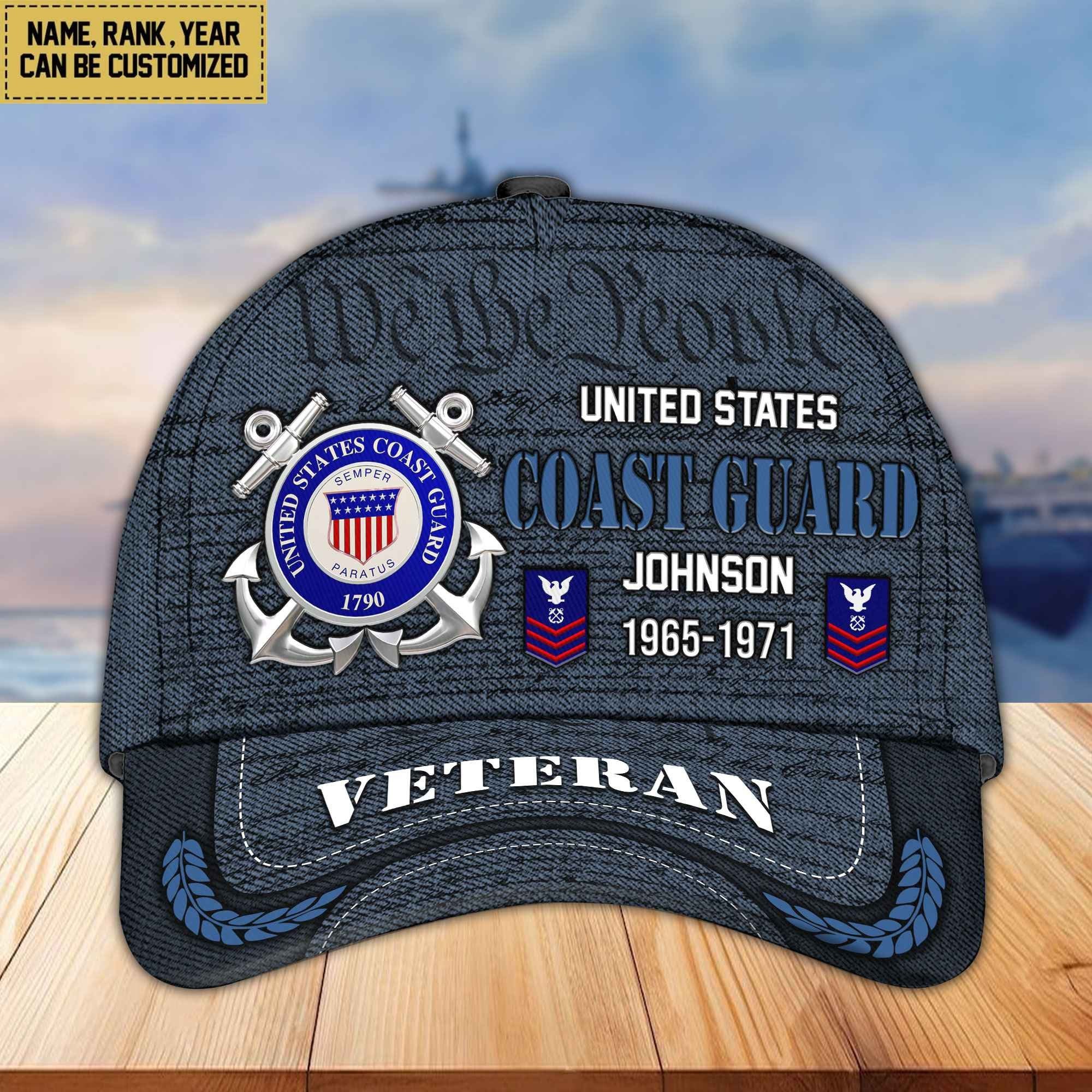 Premium Personalized Proudly Served US Veterans Cap, Gifts For Dad, Gifts For Husband Veteran APHN080811