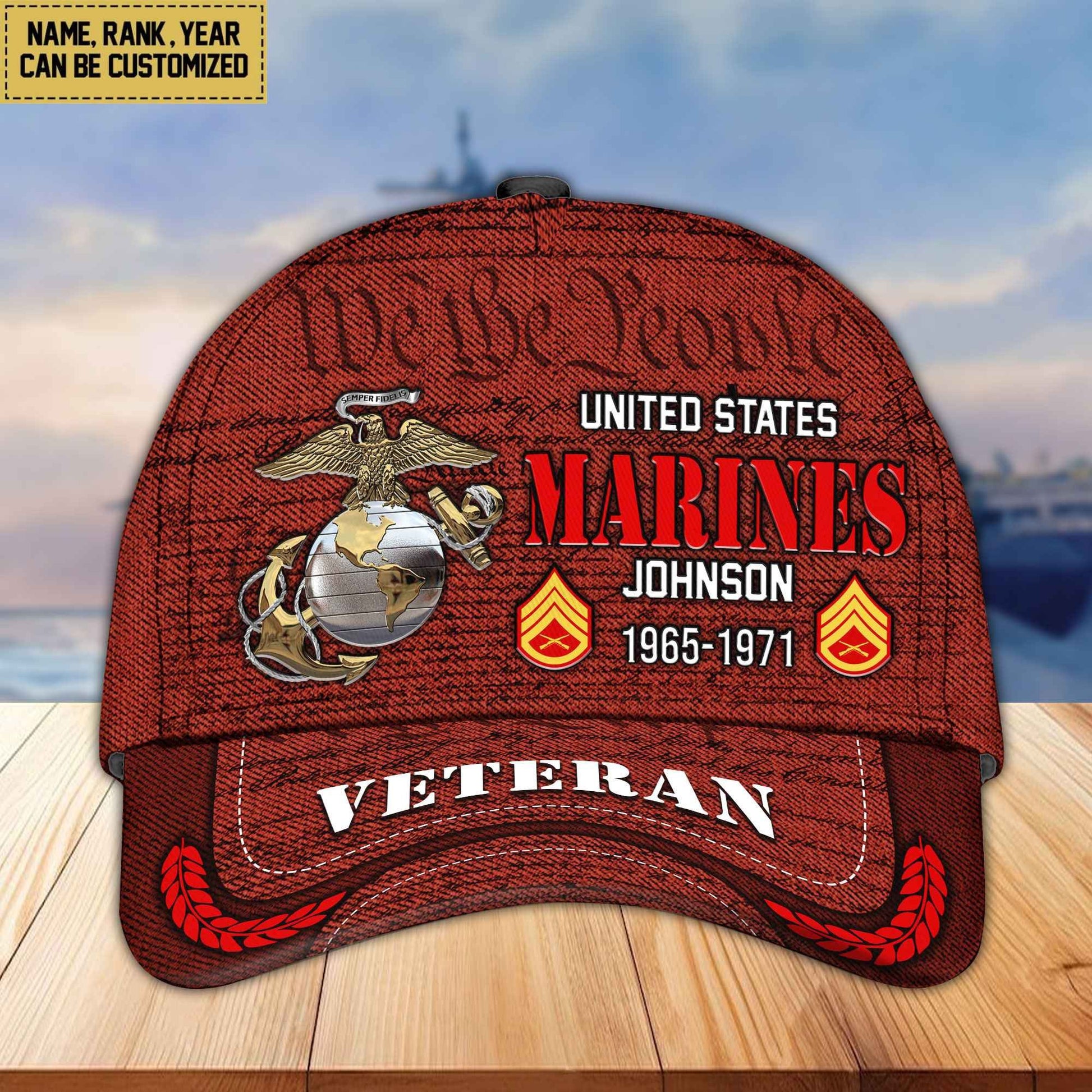Premium Personalized Proudly Served US Veterans Cap, Gifts For Dad, Gifts For Husband Veteran APHN080811