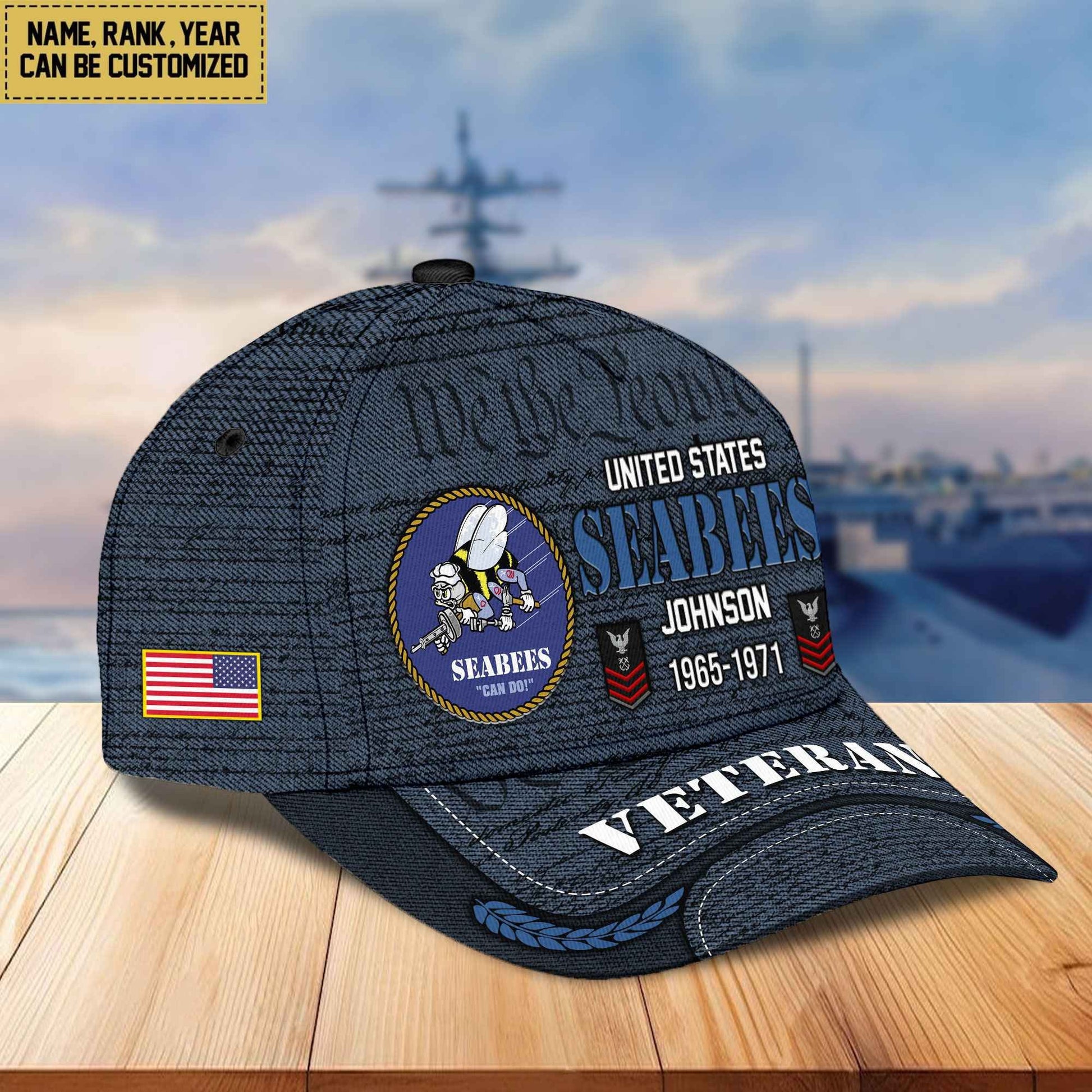 Premium Personalized Proudly Served US Veterans Cap, Gifts For Dad, Gifts For Husband Veteran APHN080811