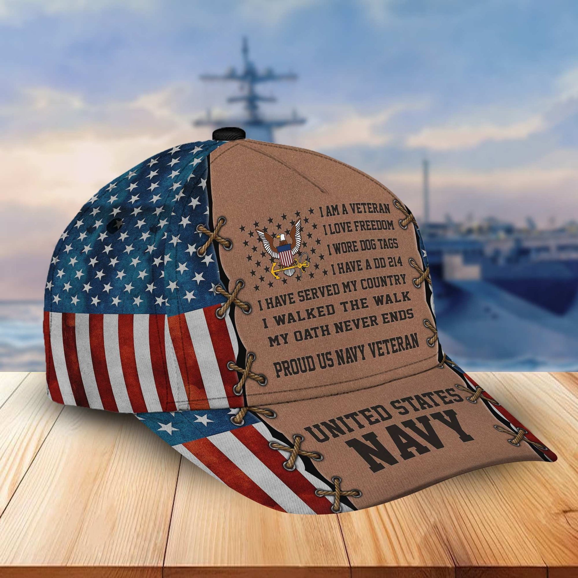 Premium Proudly Served US Veterans Cap, Gifts For Veterans Day BPVC120801