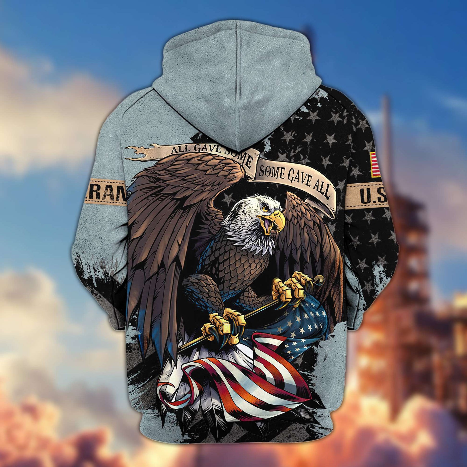 Premium US Veterans Zip Hoodie Gifts For Veterans Day, Gifts For Dad, Gifts For Husband BPVC160802