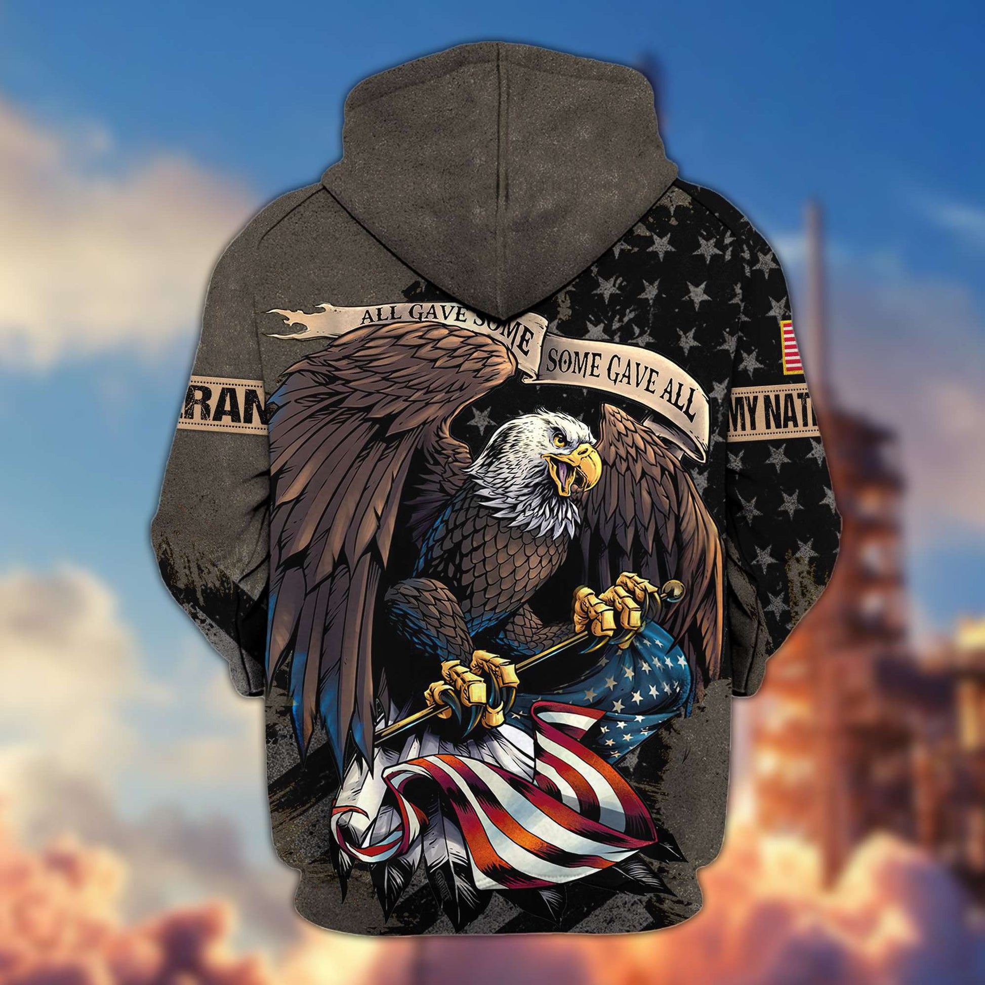 Premium US Veterans Zip Hoodie Gifts For Veterans Day, Gifts For Dad, Gifts For Husband BPVC160802