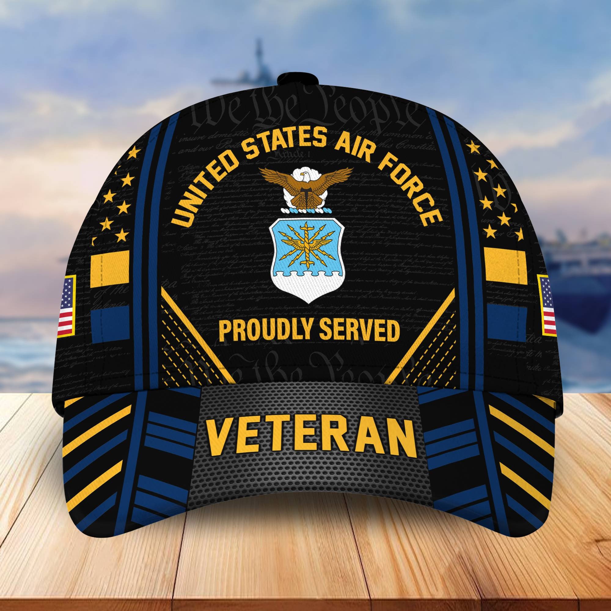 Premium Proudly Served US Veterans Cap, Gifts For Veterans Day BPVC160801