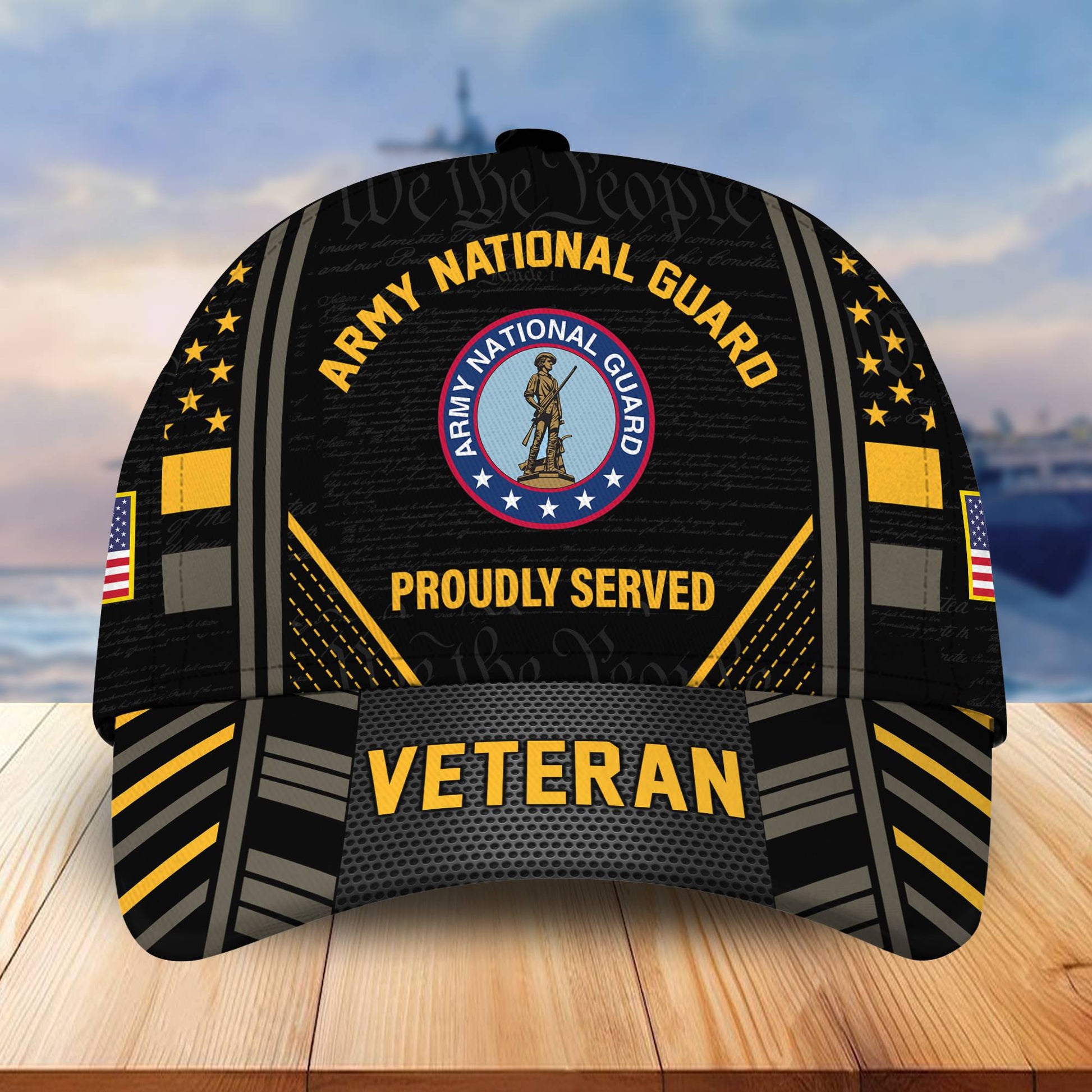 Premium Proudly Served US Veterans Cap, Gifts For Veterans Day BPVC160801
