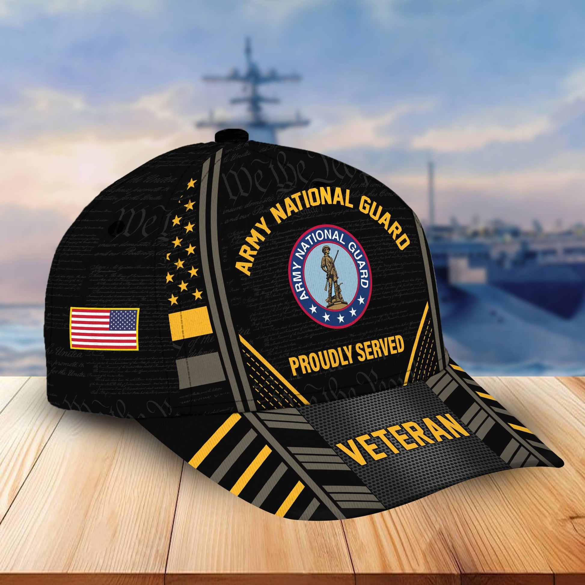 Premium Proudly Served US Veterans Cap, Gifts For Veterans Day BPVC160801