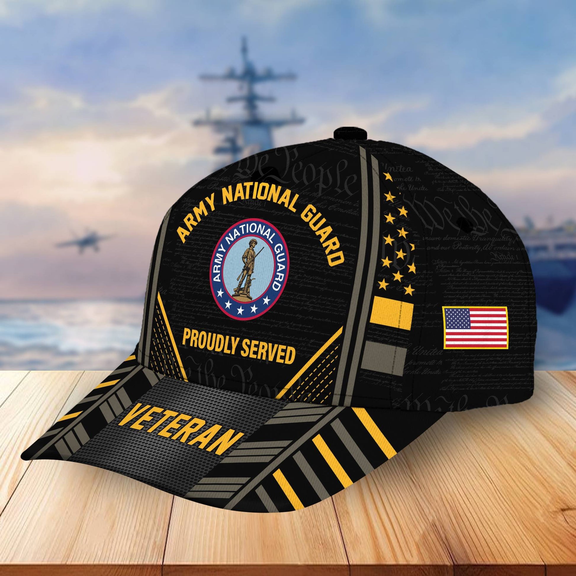 Premium Proudly Served US Veterans Cap, Gifts For Veterans Day BPVC160801
