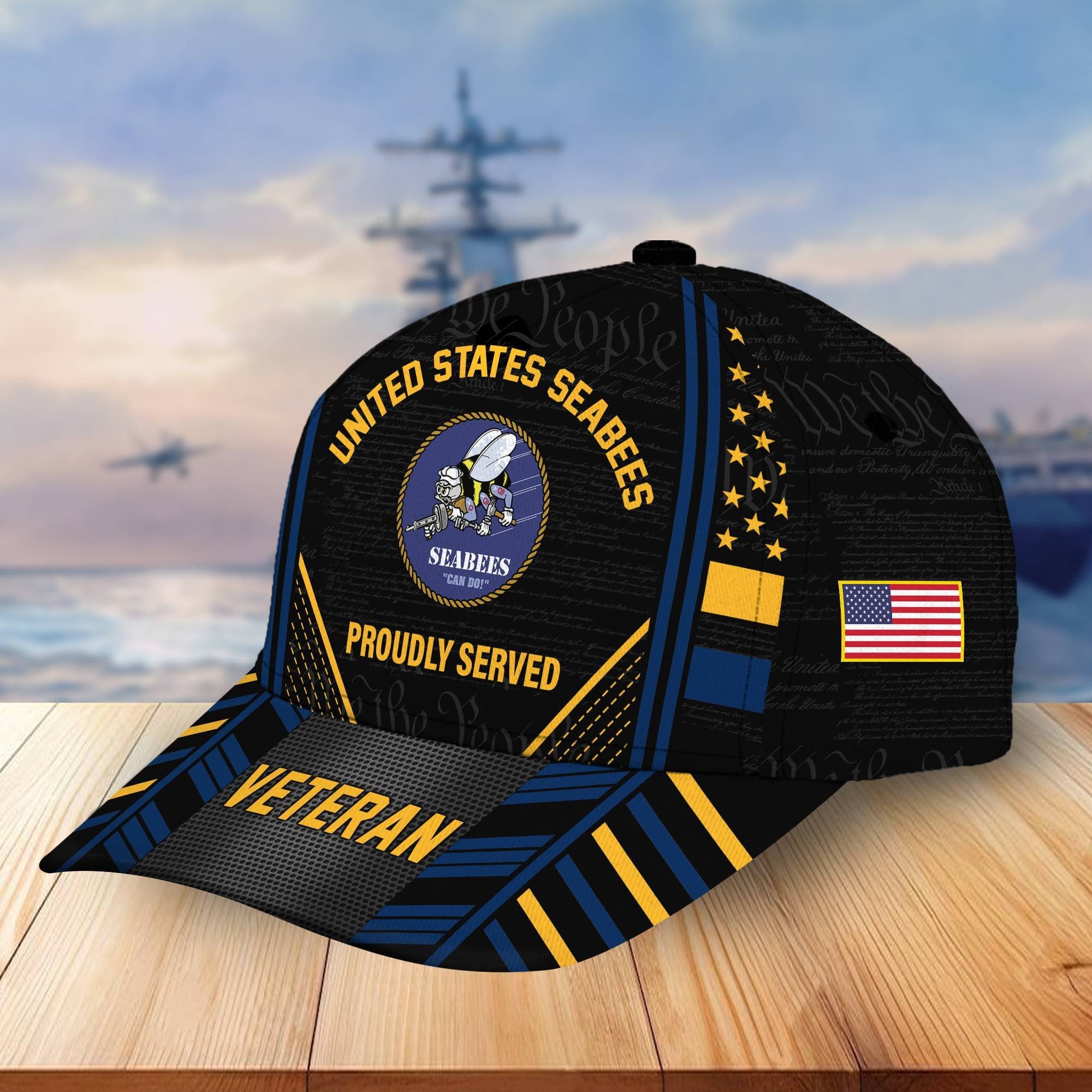 Premium Proudly Served US Veterans Cap, Gifts For Veterans Day BPVC160801