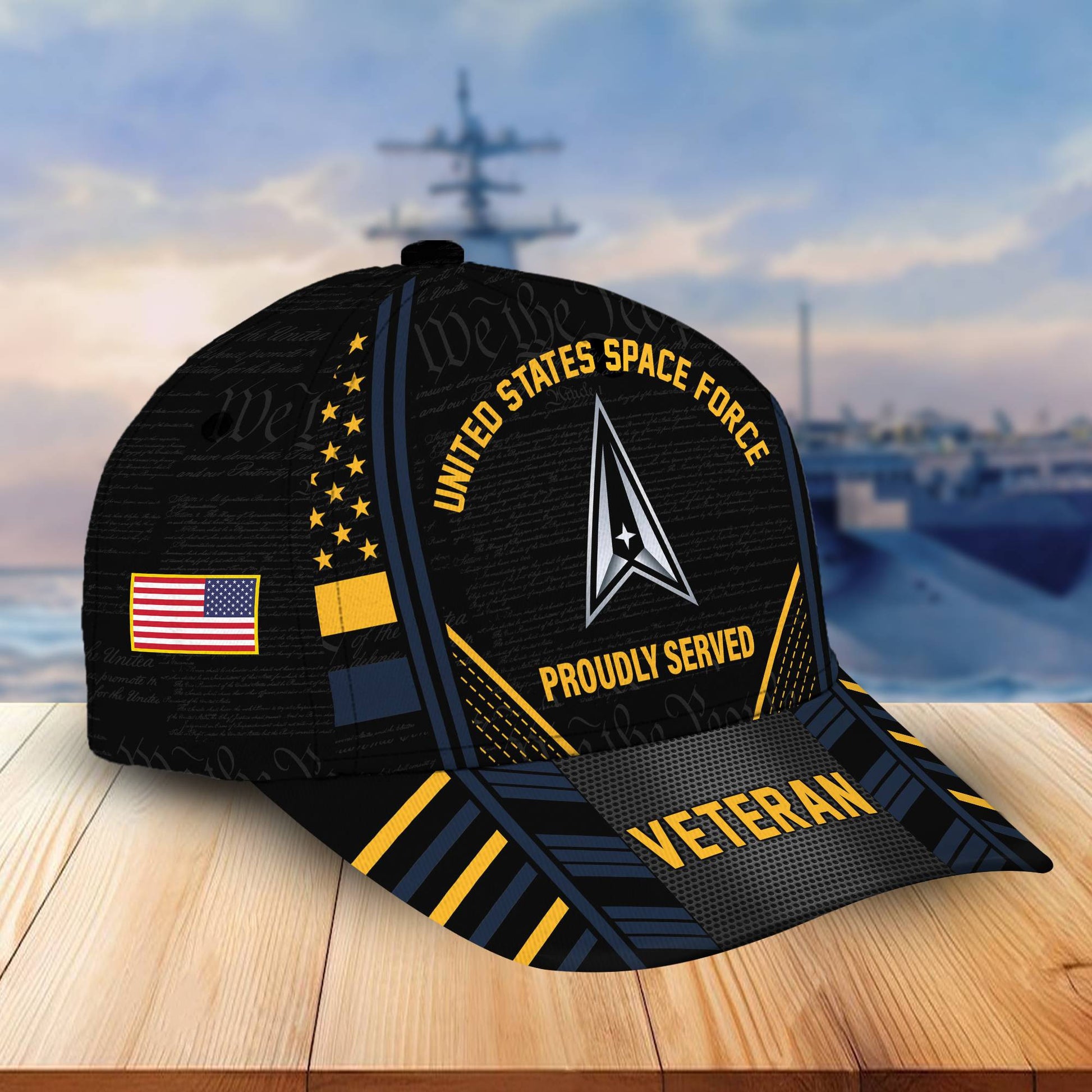 Premium Proudly Served US Veterans Cap, Gifts For Veterans Day BPVC160801