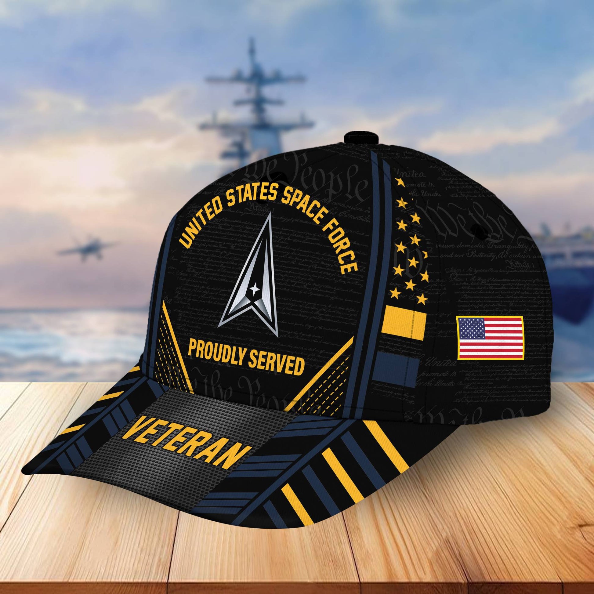 Premium Proudly Served US Veterans Cap, Gifts For Veterans Day BPVC160801