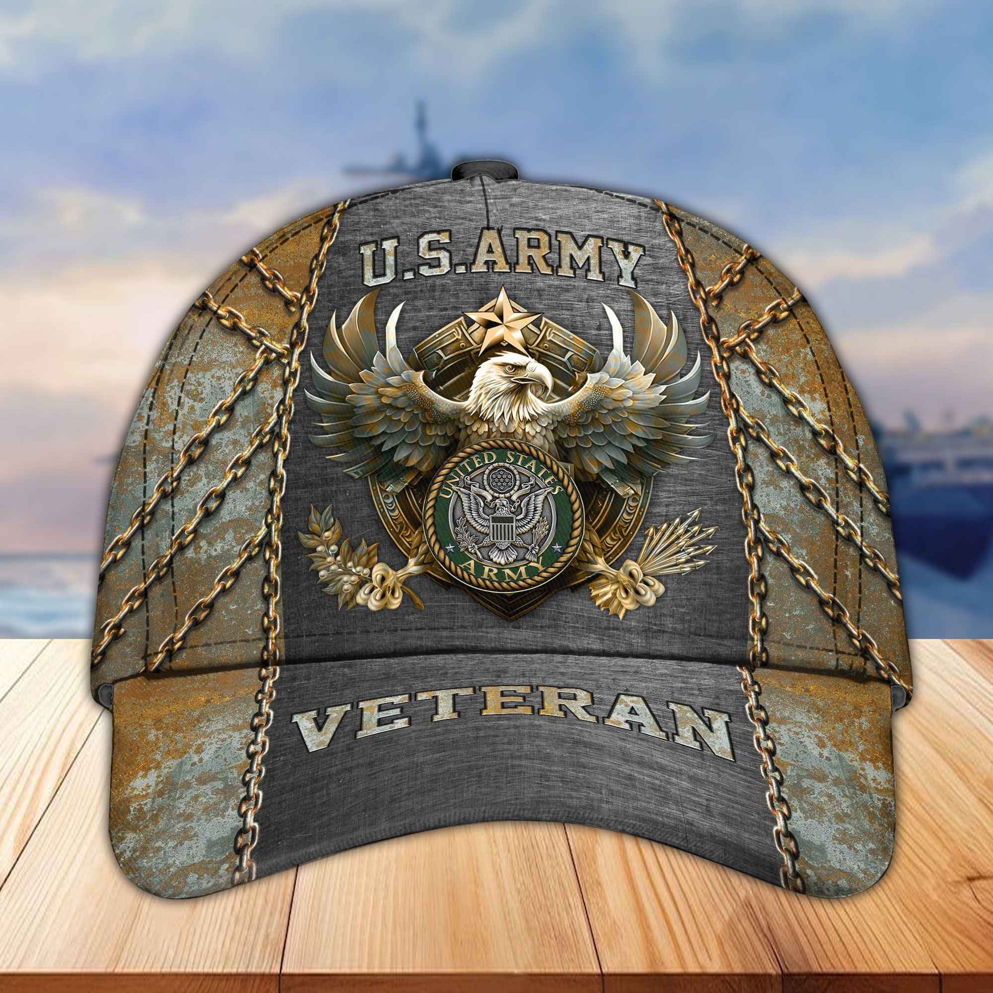 Premium Proudly Served US Veterans Cap, Gifts For Veterans Day APHN150811