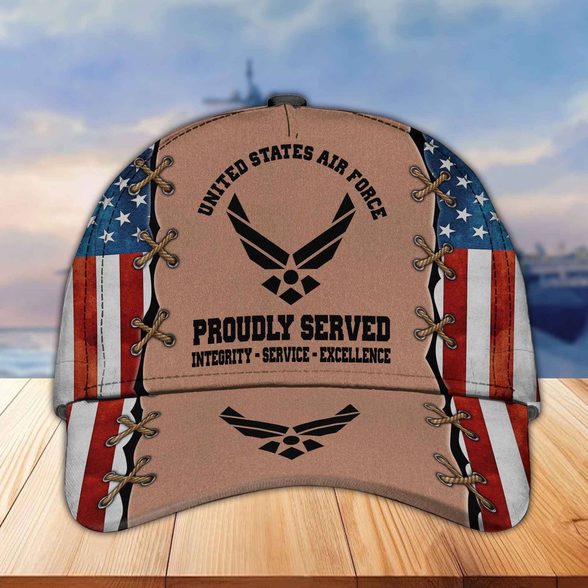 Premium US Veterans Cap, Gifts For Veterans Day APHN140811