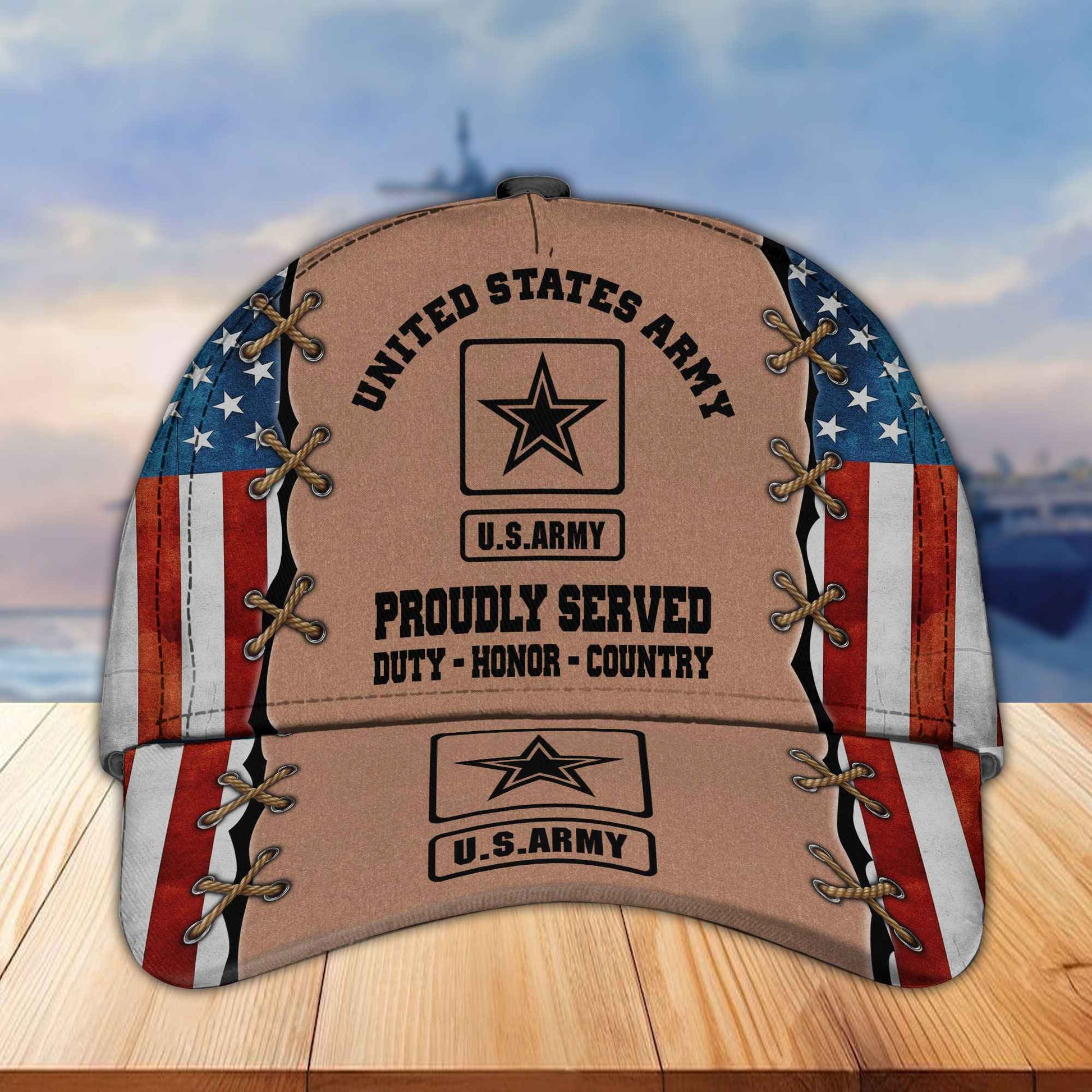Premium US Veterans Cap, Gifts For Veterans Day APHN140811