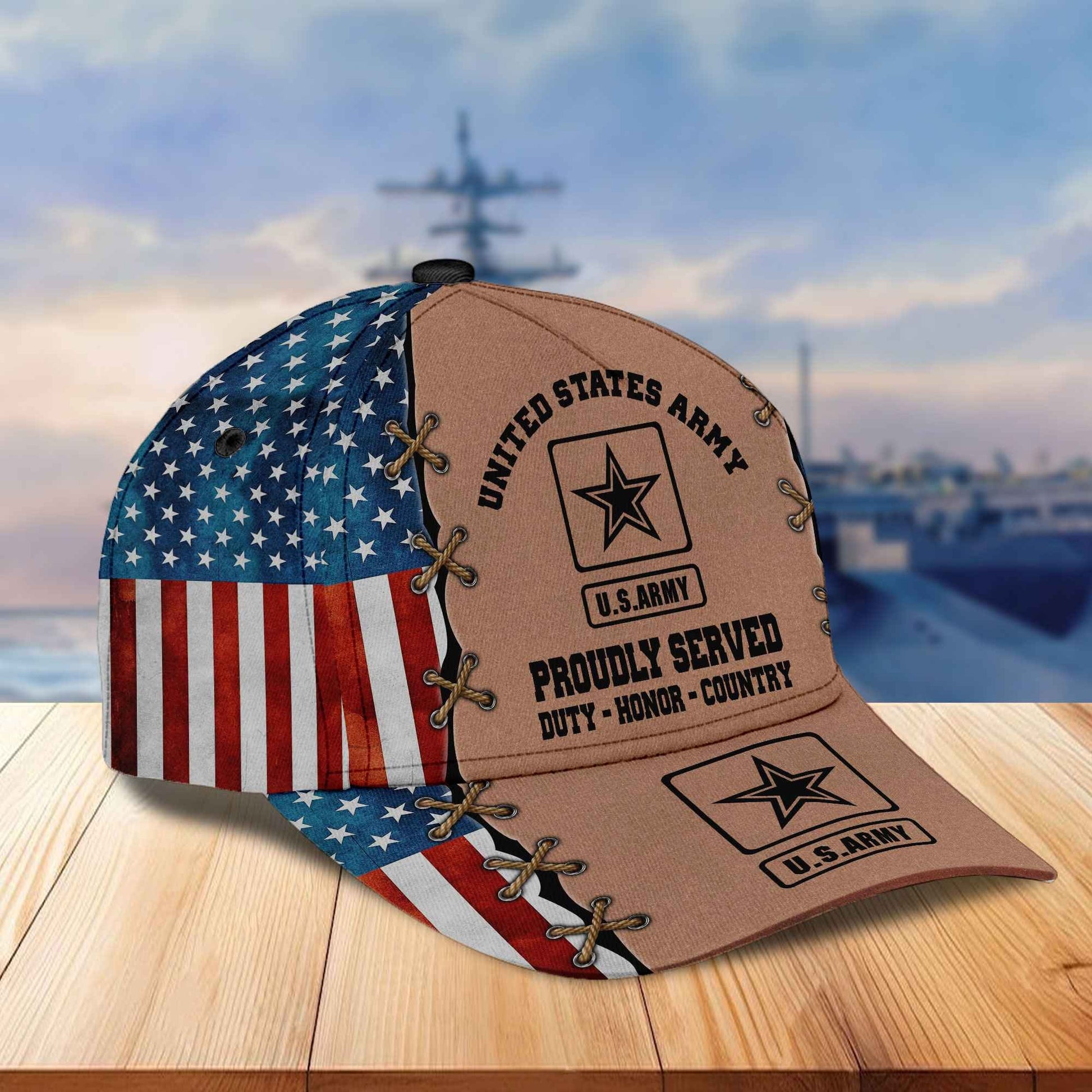 Premium US Veterans Cap, Gifts For Veterans Day APHN140811