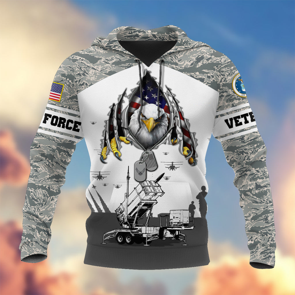 Premium Proudly Served US Veteran Hoodie, Gifts For Veterans Day, Gifts For Dad, Gifts For Husband APHN150812