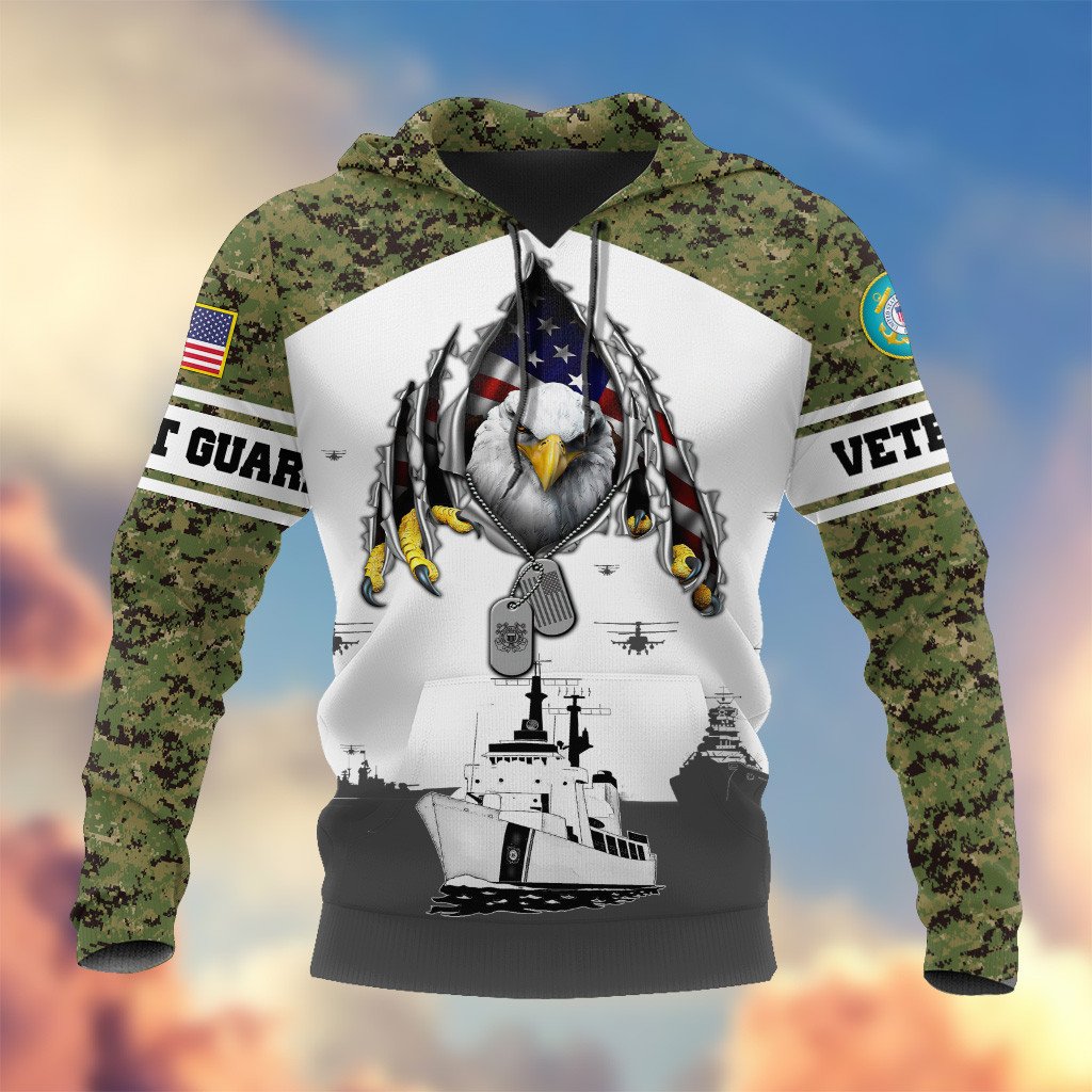 Premium Proudly Served US Veteran Hoodie, Gifts For Veterans Day, Gifts For Dad, Gifts For Husband APHN150812