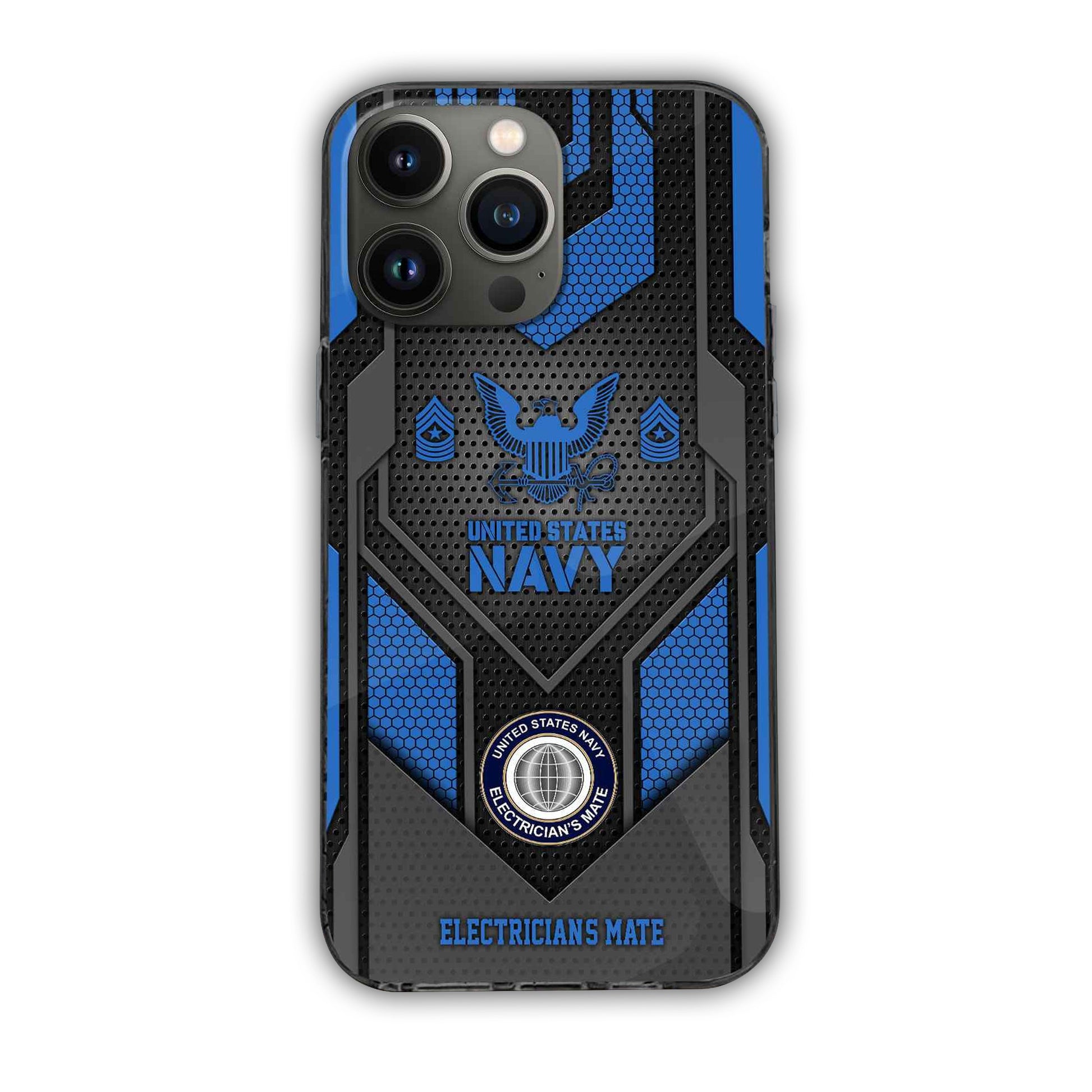 Premium Custom Name, Rank US Navy Veteran Phone Case, Gifts For Navy Veteran VPVC500202