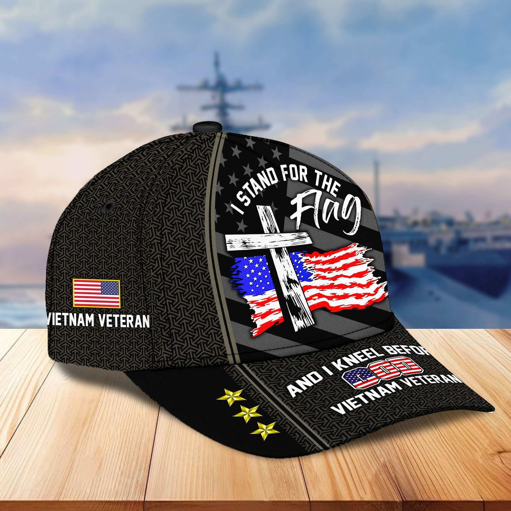 Premium US Veterans Cap, Gifts For Dad, Gifts For Husband Veteran APHN160812
