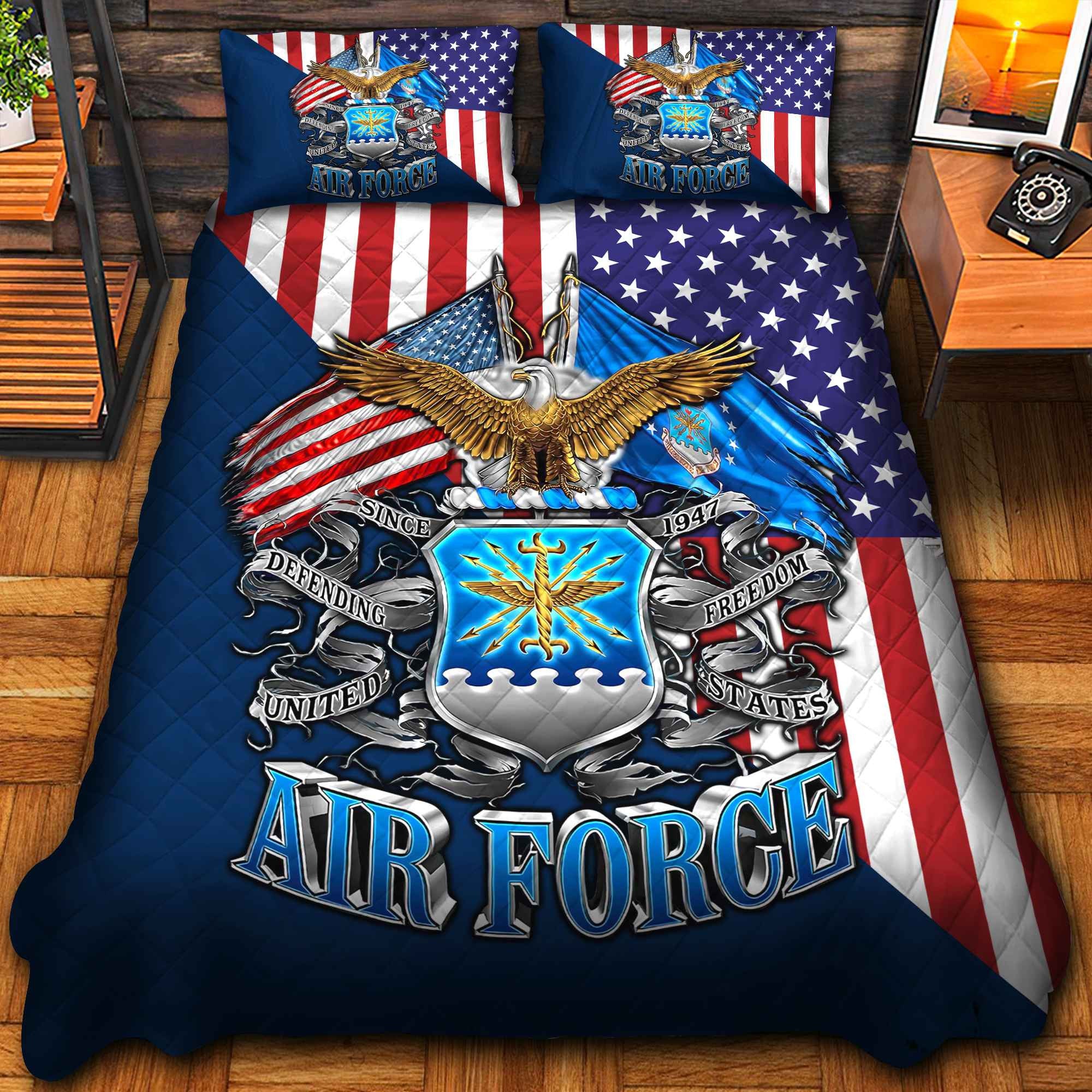Premium Honoring All Who Served US Veterans Bedding Set, Gifts For Veterans Day BPVC270801