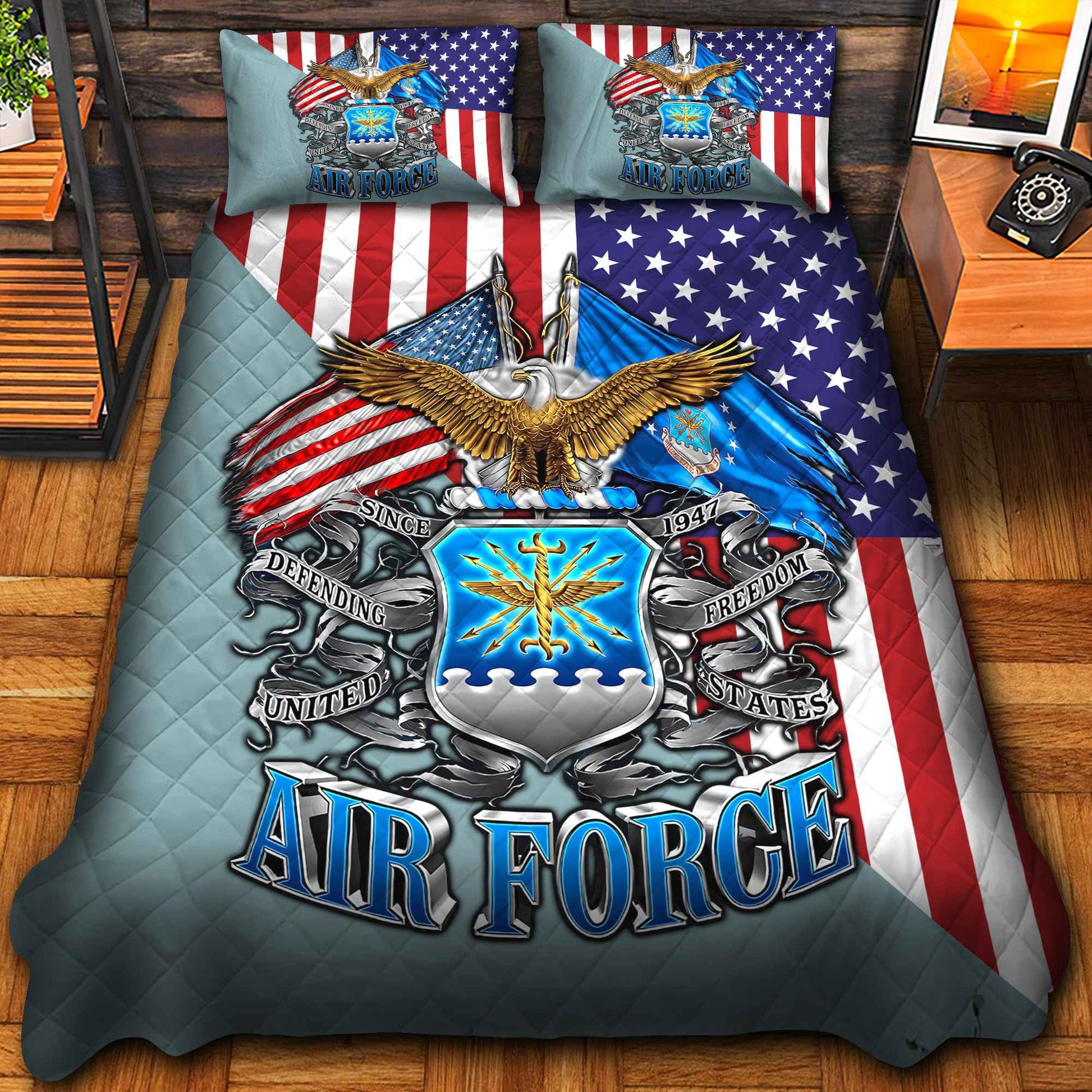 Premium Honoring All Who Served US Veterans Bedding Set, Gifts For Veterans Day BPVC270801