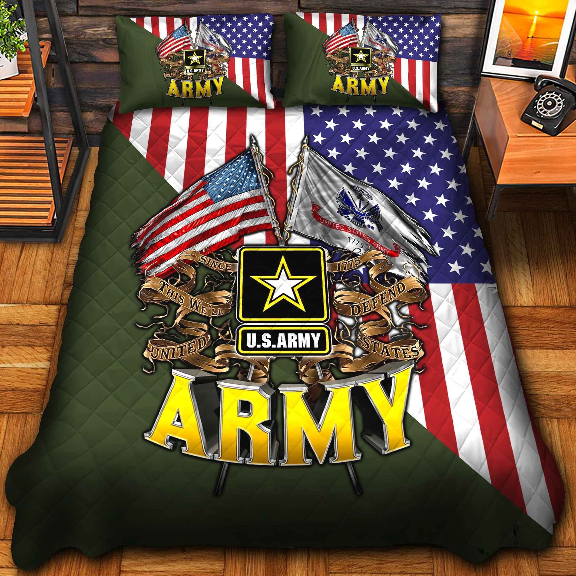 Premium Honoring All Who Served US Veterans Bedding Set, Gifts For Veterans Day BPVC270801