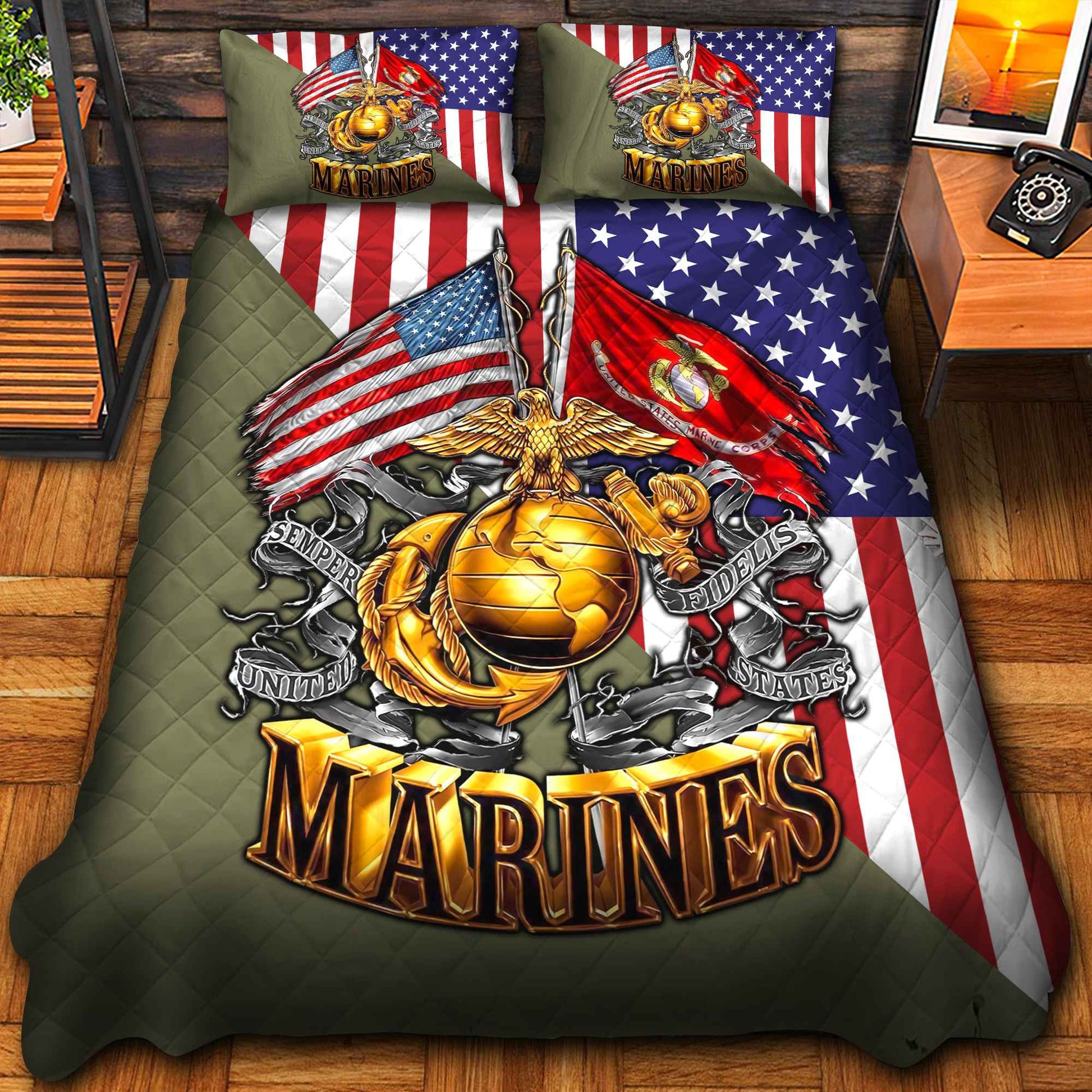 Premium Honoring All Who Served US Veterans Bedding Set, Gifts For Veterans Day BPVC270801