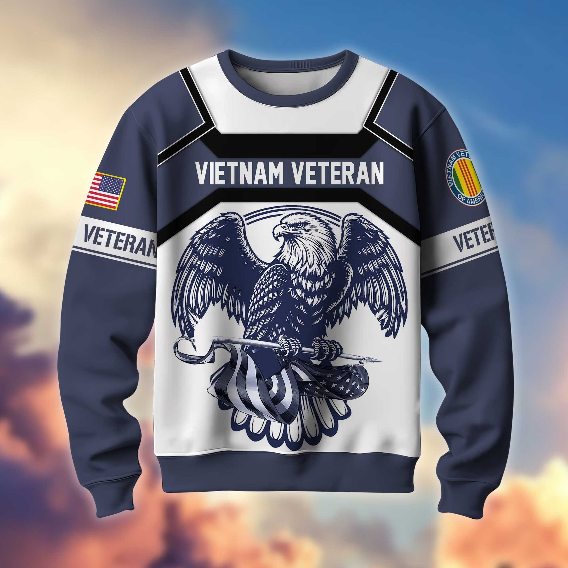 Premium US Veterans Sweatshirt APHN280811, Gifts For US Veterans, Gifts For Veterans Day