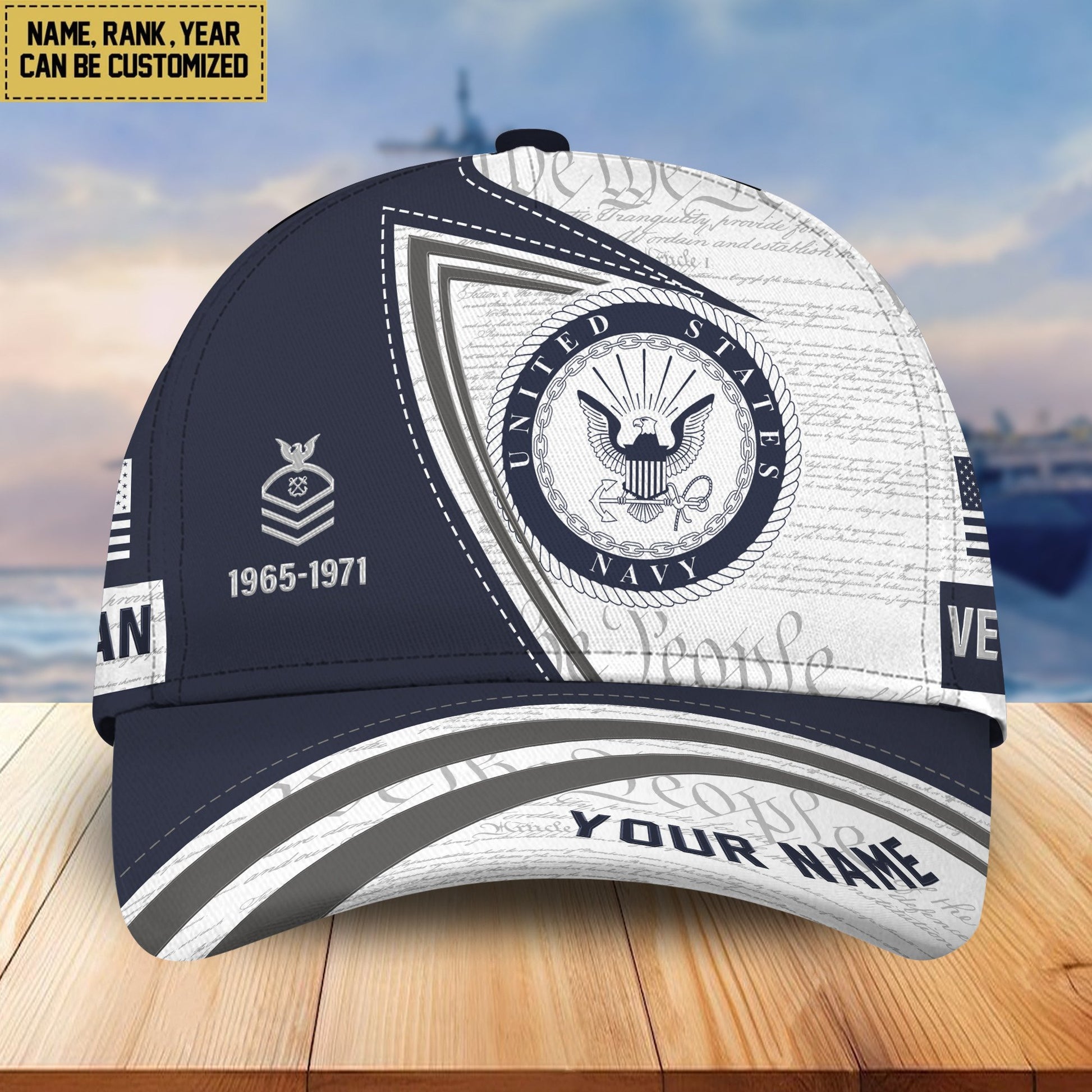 Premium US Veterans Cap BPVC310801, Gifts For US Veterans, Gifts For Veterans Day