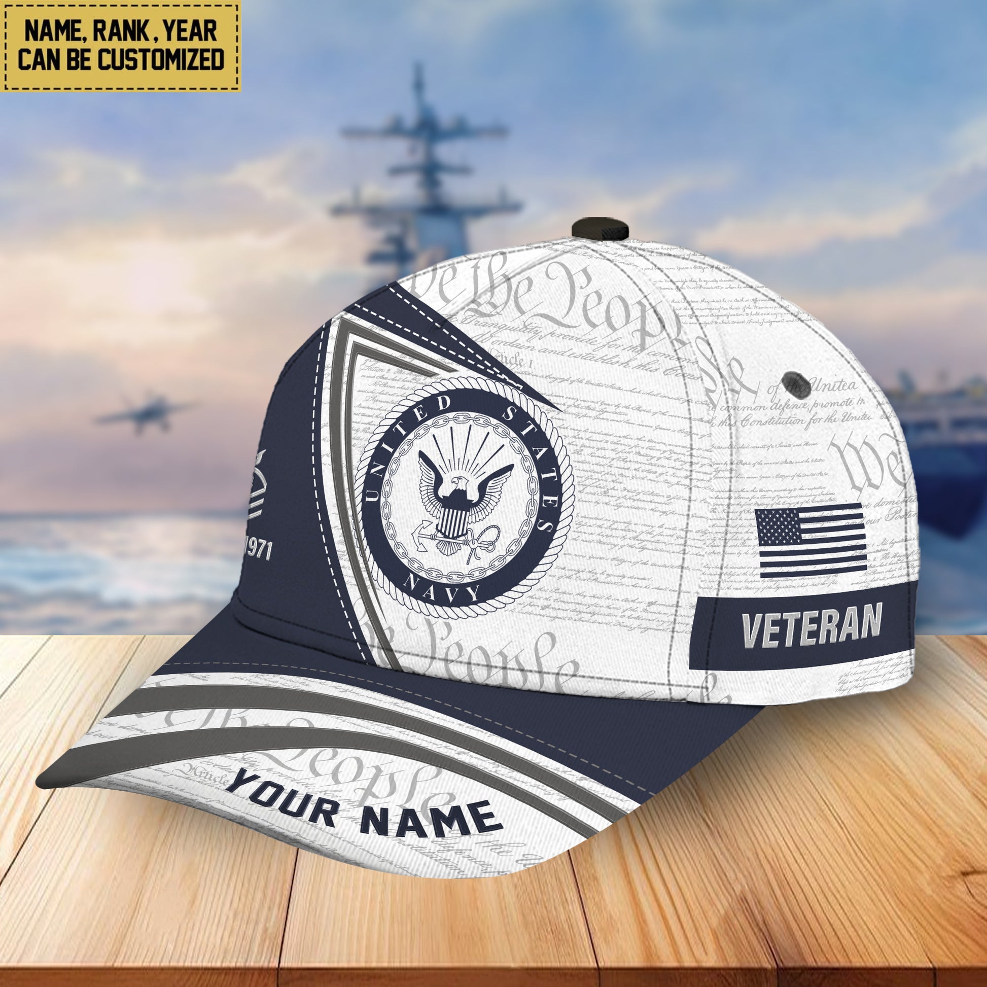 Premium US Veterans Cap BPVC310801, Gifts For US Veterans, Gifts For Veterans Day
