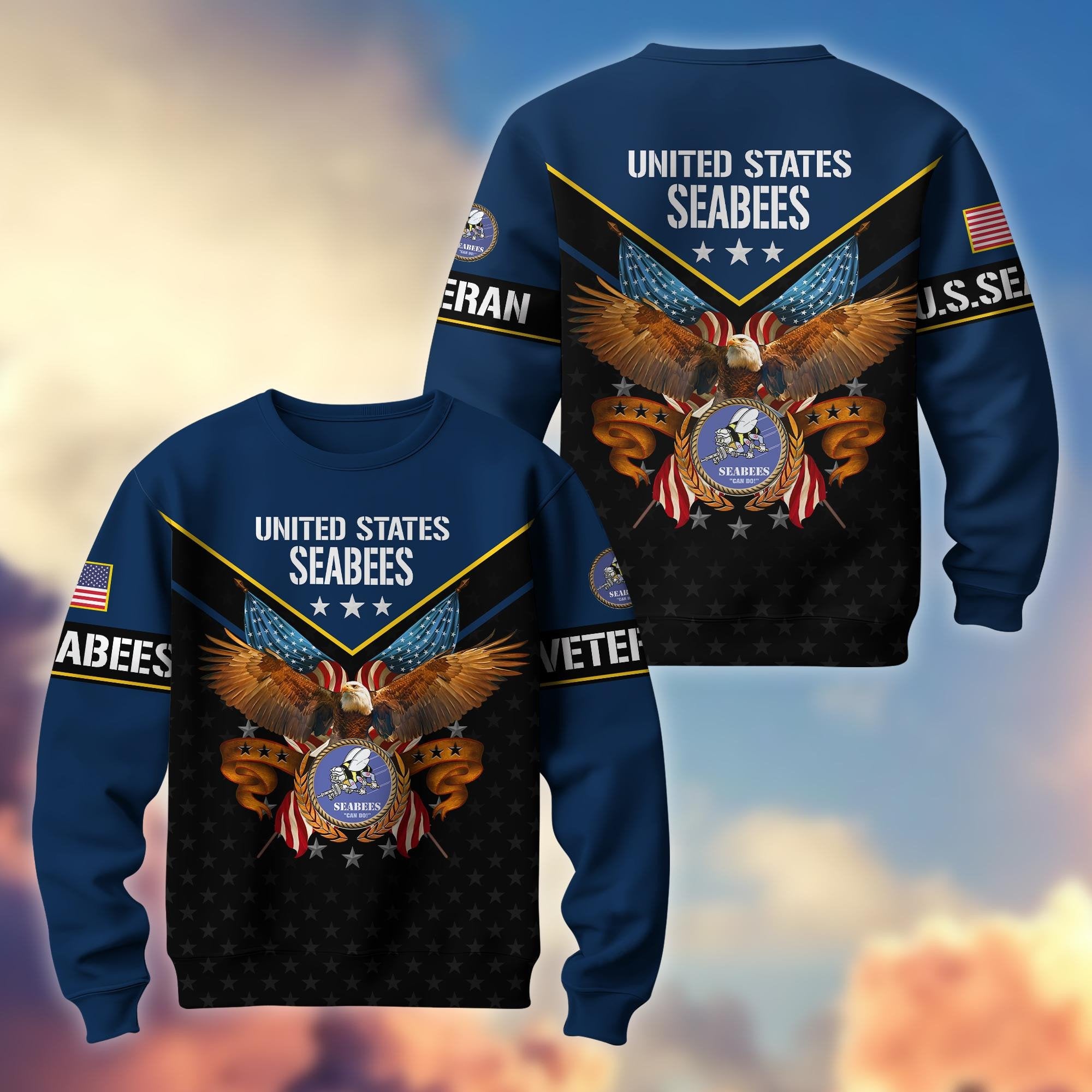 Premium American Pride US Veterans Sweatshirt APVC230101