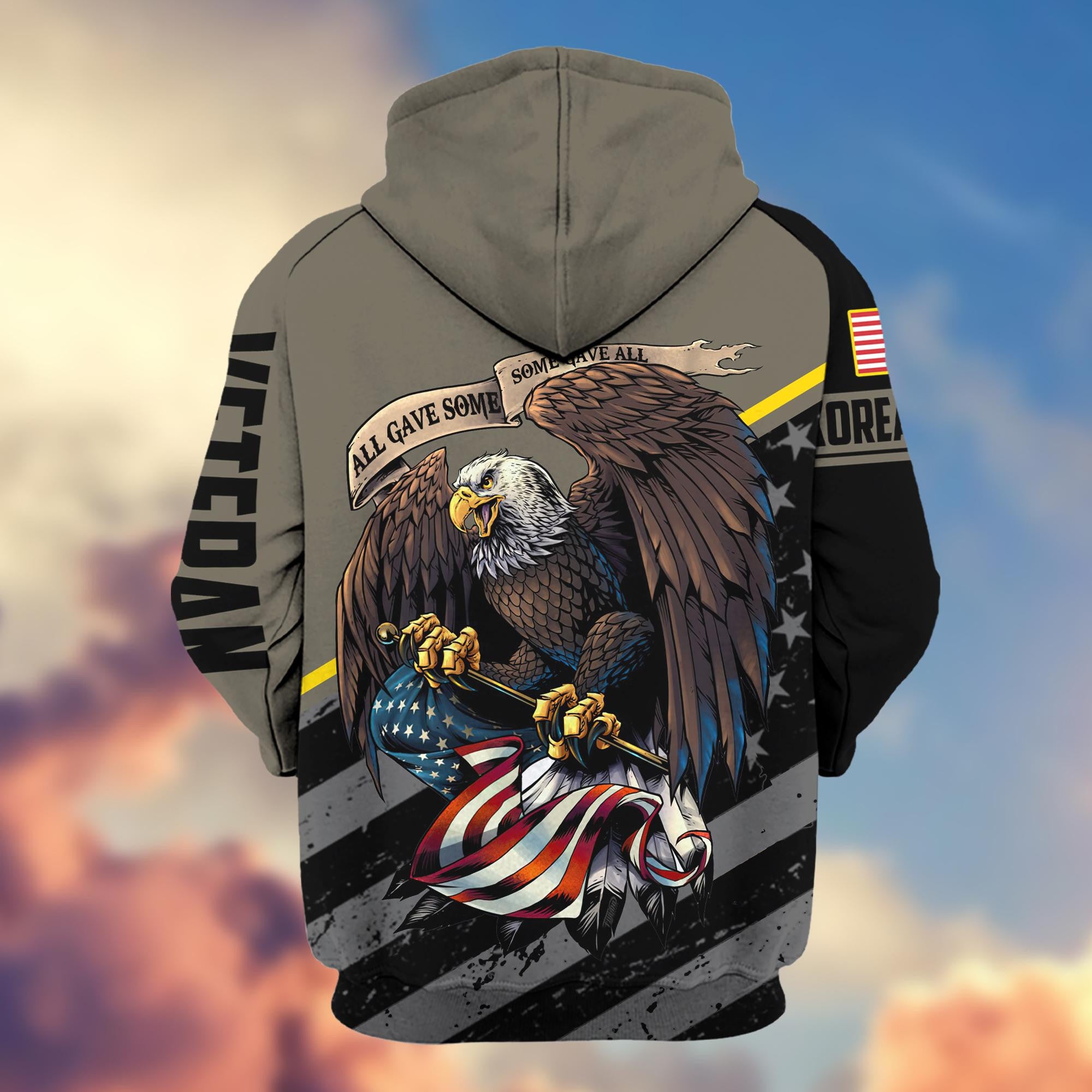 Premium Korean War Veteran Zip Hoodie VPVC603704, Gifts For US Veterans