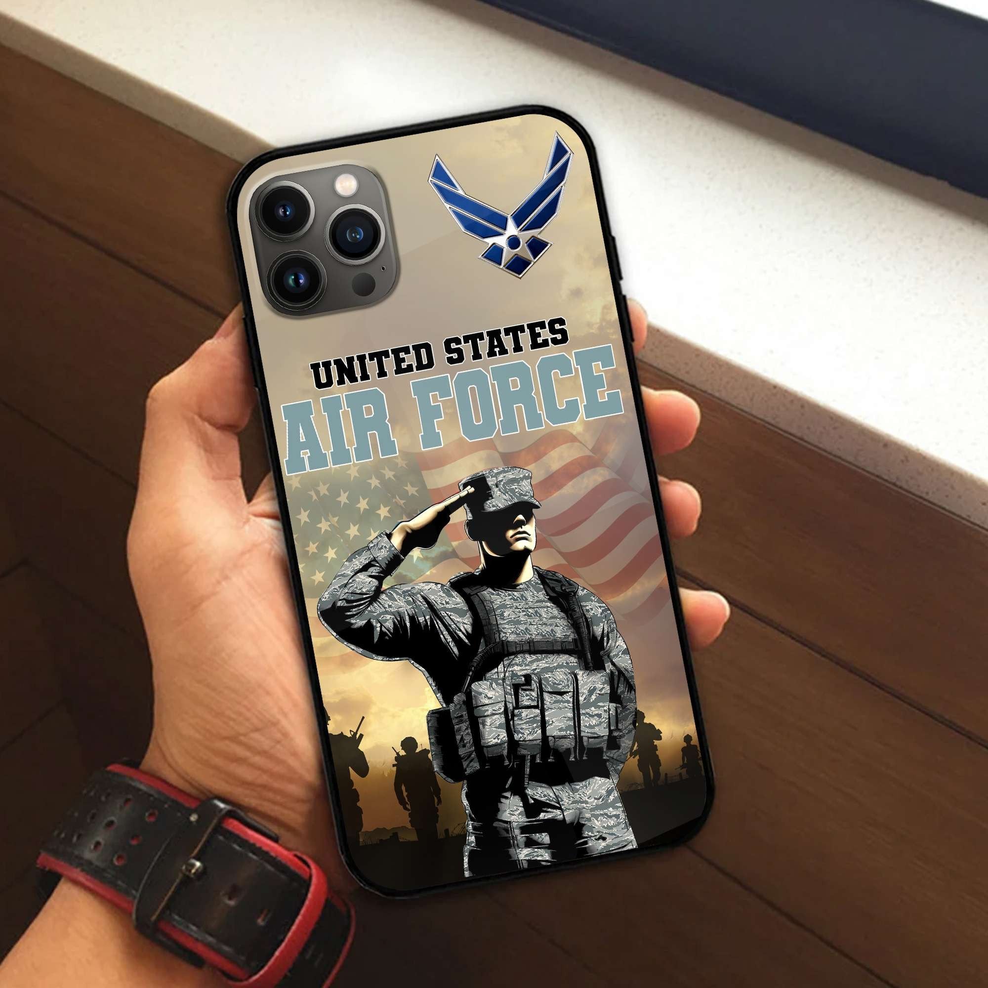 Premium US Veterans Phone Case APHN300813, Gifts For US Veterans, Gifts For Veterans Day, Father's Day