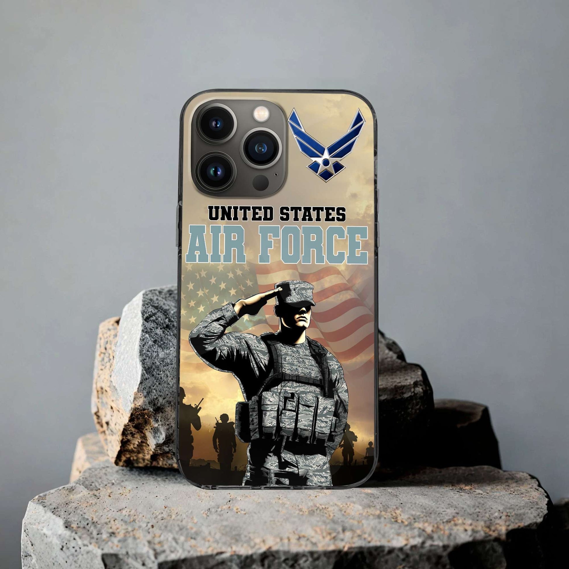 Premium US Veterans Phone Case APHN300813, Gifts For US Veterans, Gifts For Veterans Day, Father's Day