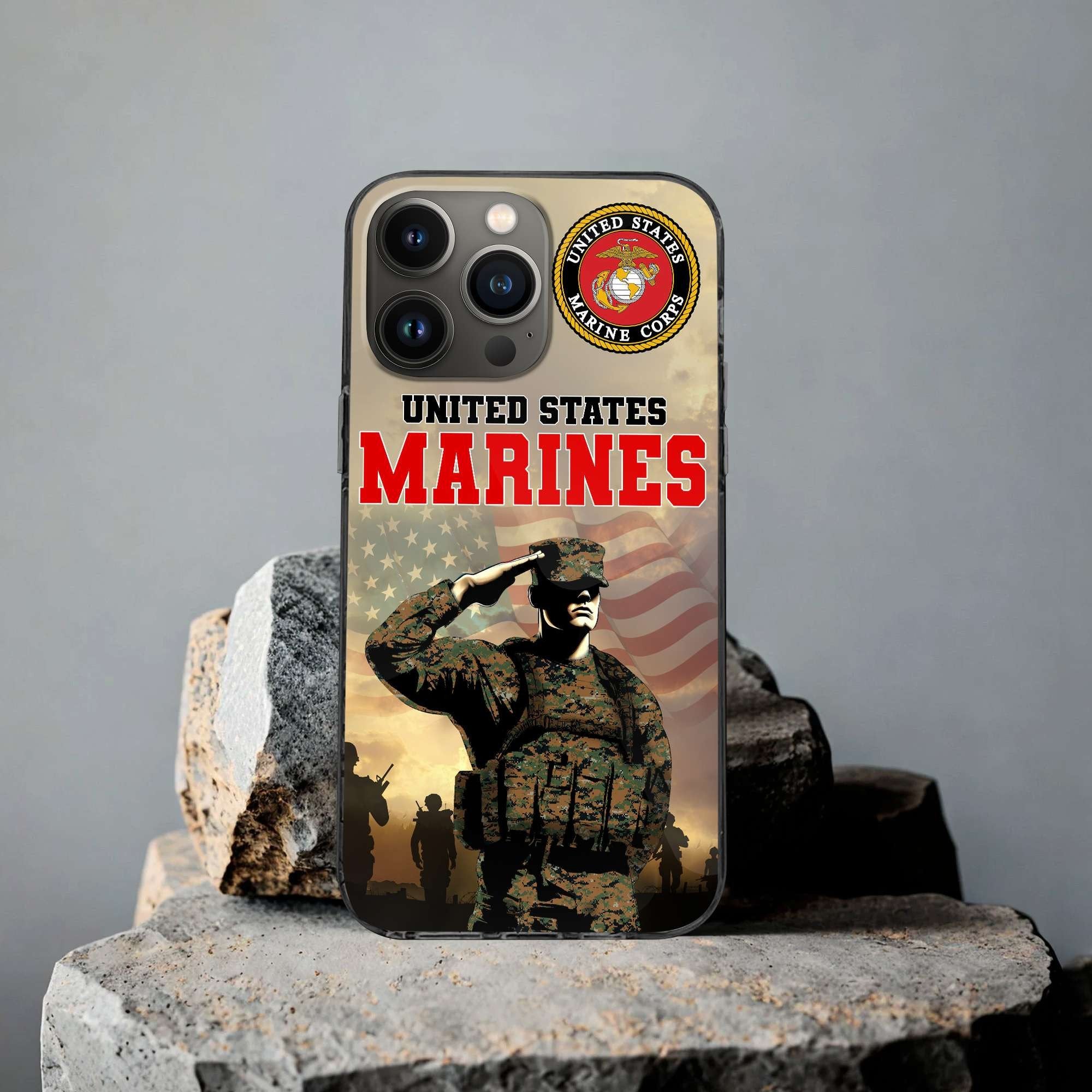 Premium US Veterans Phone Case APHN300813, Gifts For US Veterans, Gifts For Veterans Day, Father's Day
