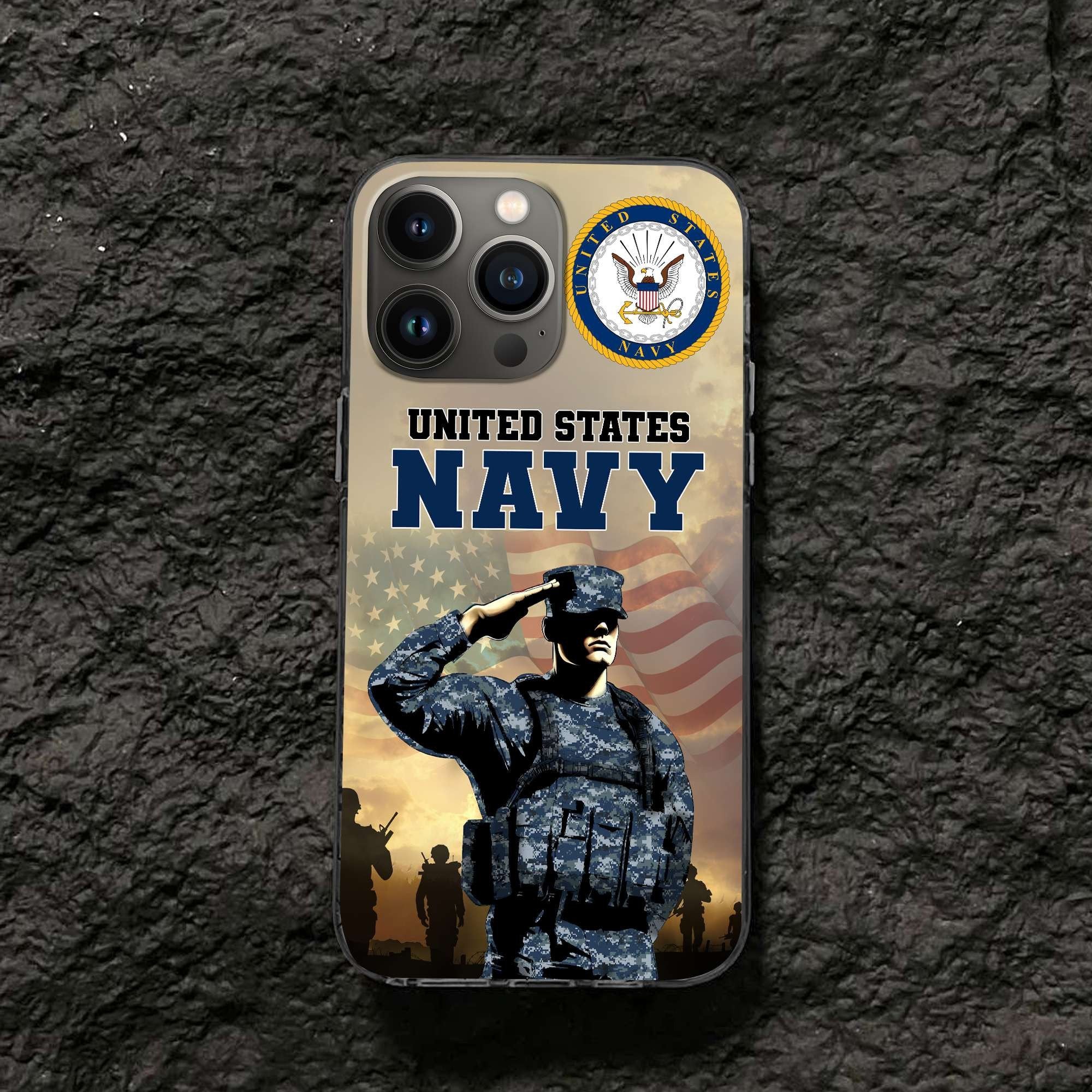 Premium US Veterans Phone Case APHN300813, Gifts For US Veterans, Gifts For Veterans Day, Father's Day
