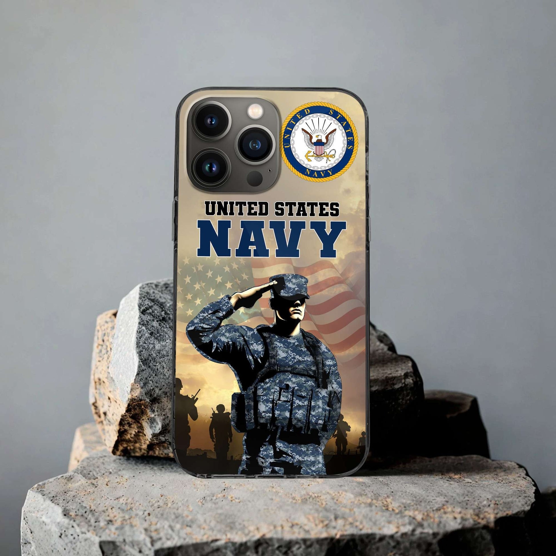 Premium US Veterans Phone Case APHN300813, Gifts For US Veterans, Gifts For Veterans Day, Father's Day