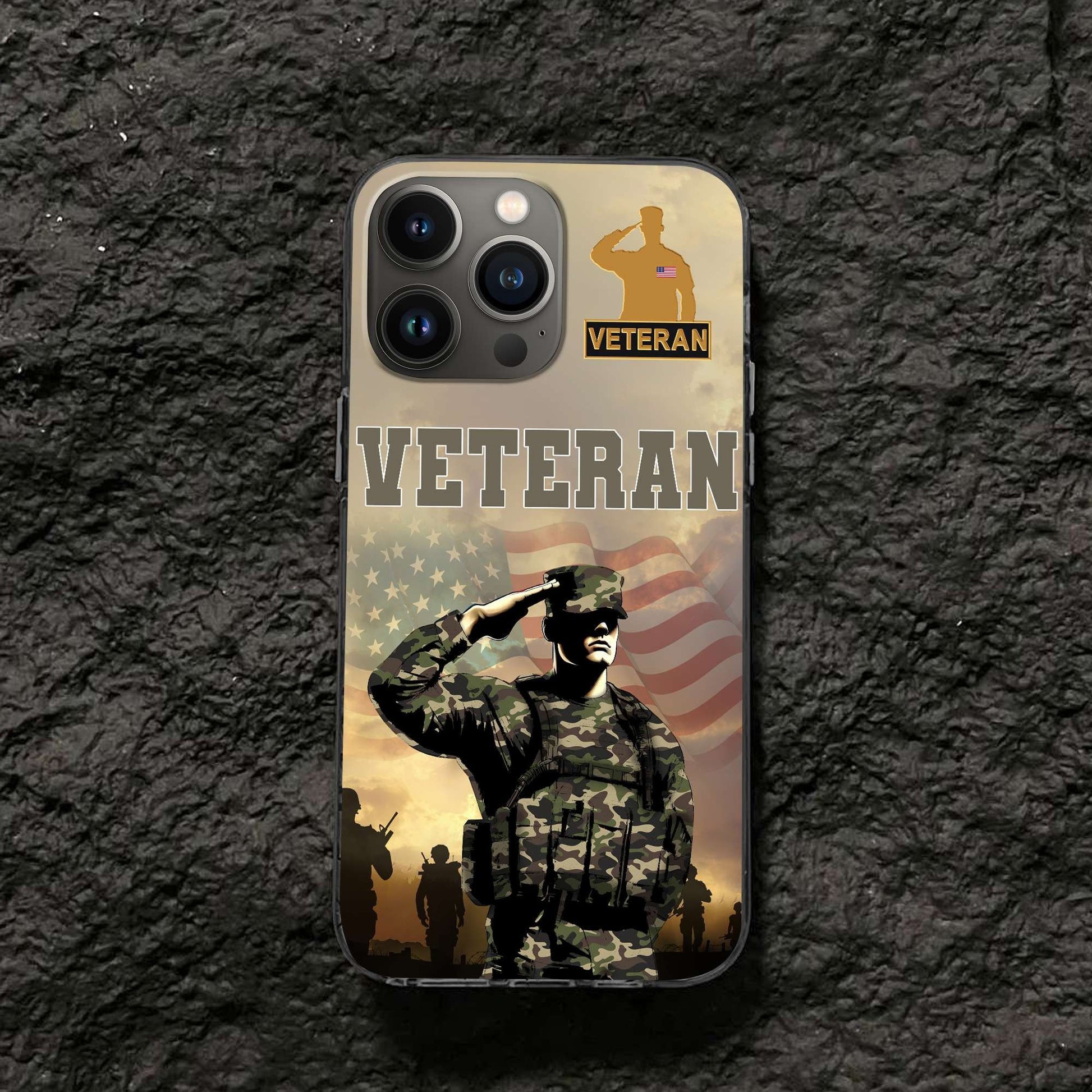Premium US Veterans Phone Case APHN300813, Gifts For US Veterans, Gifts For Veterans Day, Father's Day