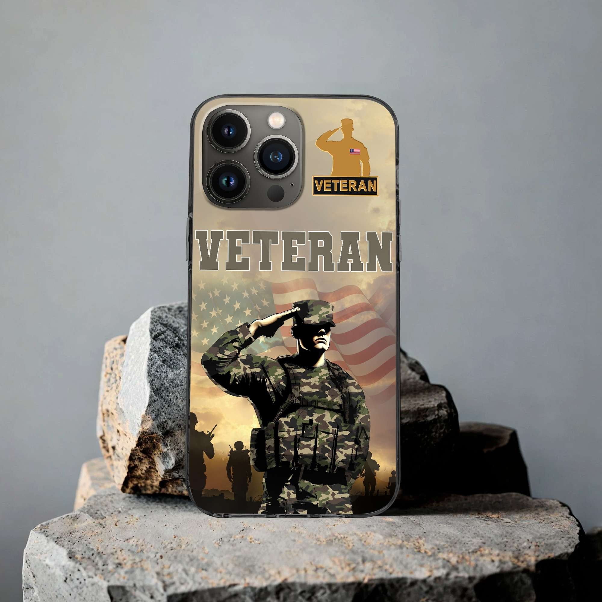 Premium US Veterans Phone Case APHN300813, Gifts For US Veterans, Gifts For Veterans Day, Father's Day