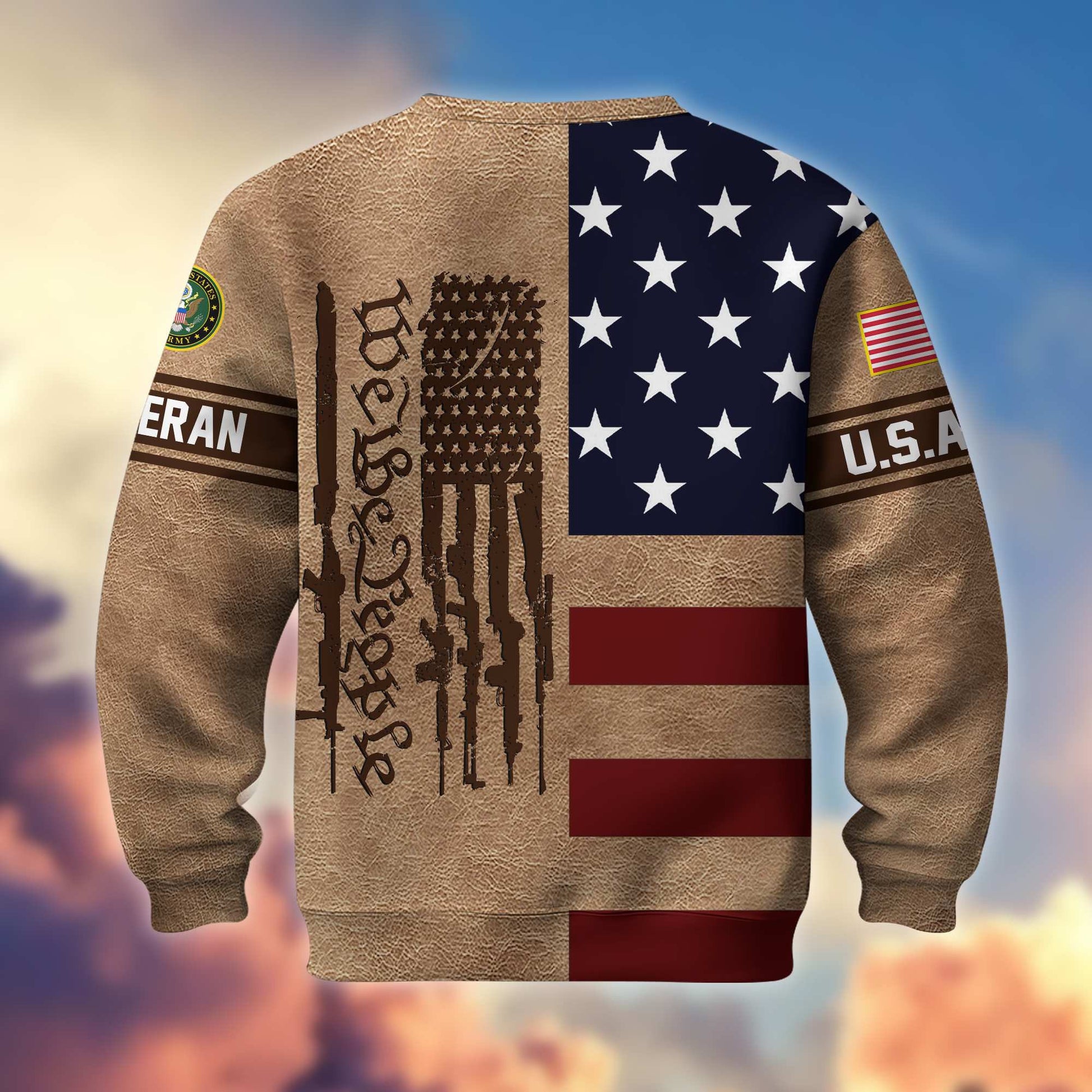 Premium US Veterans Sweatshirt BPVC040902, Gifts For US Veterans, Gifts For Veterans Day