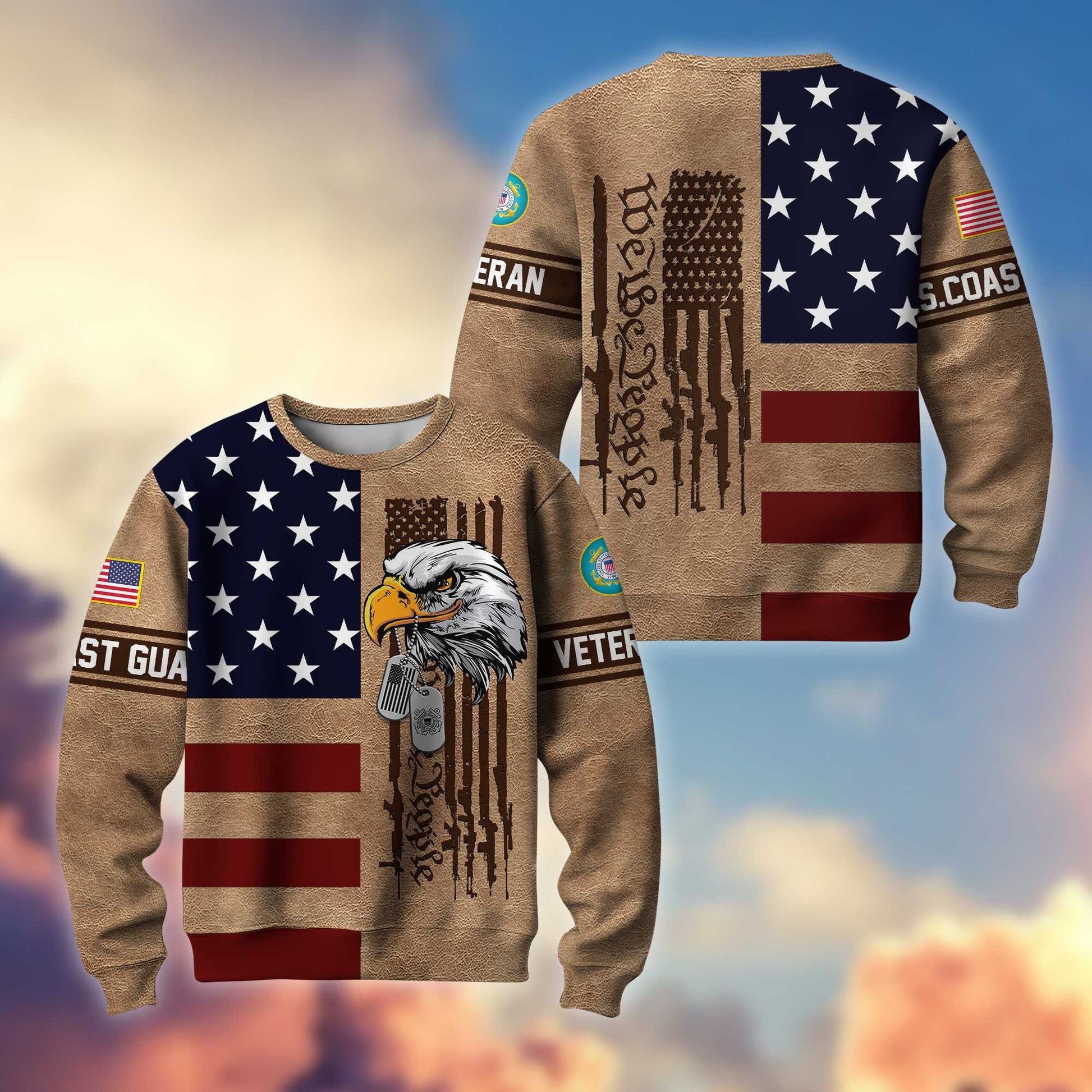 Premium US Veterans Sweatshirt BPVC040902, Gifts For US Veterans, Gifts For Veterans Day