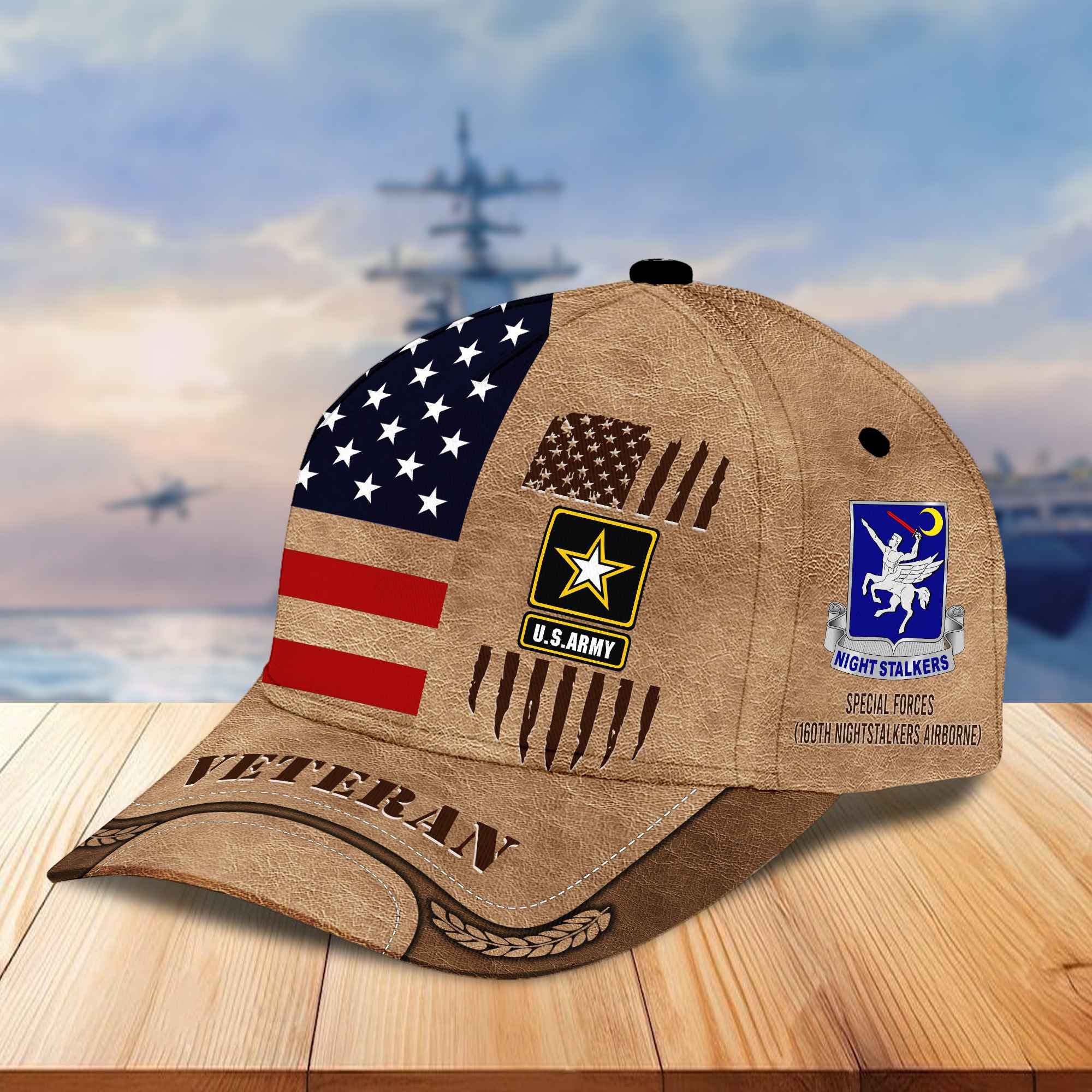 Premium US Army - Special Forces (160th Nightstalkers Airborne) Cap BPVC130910