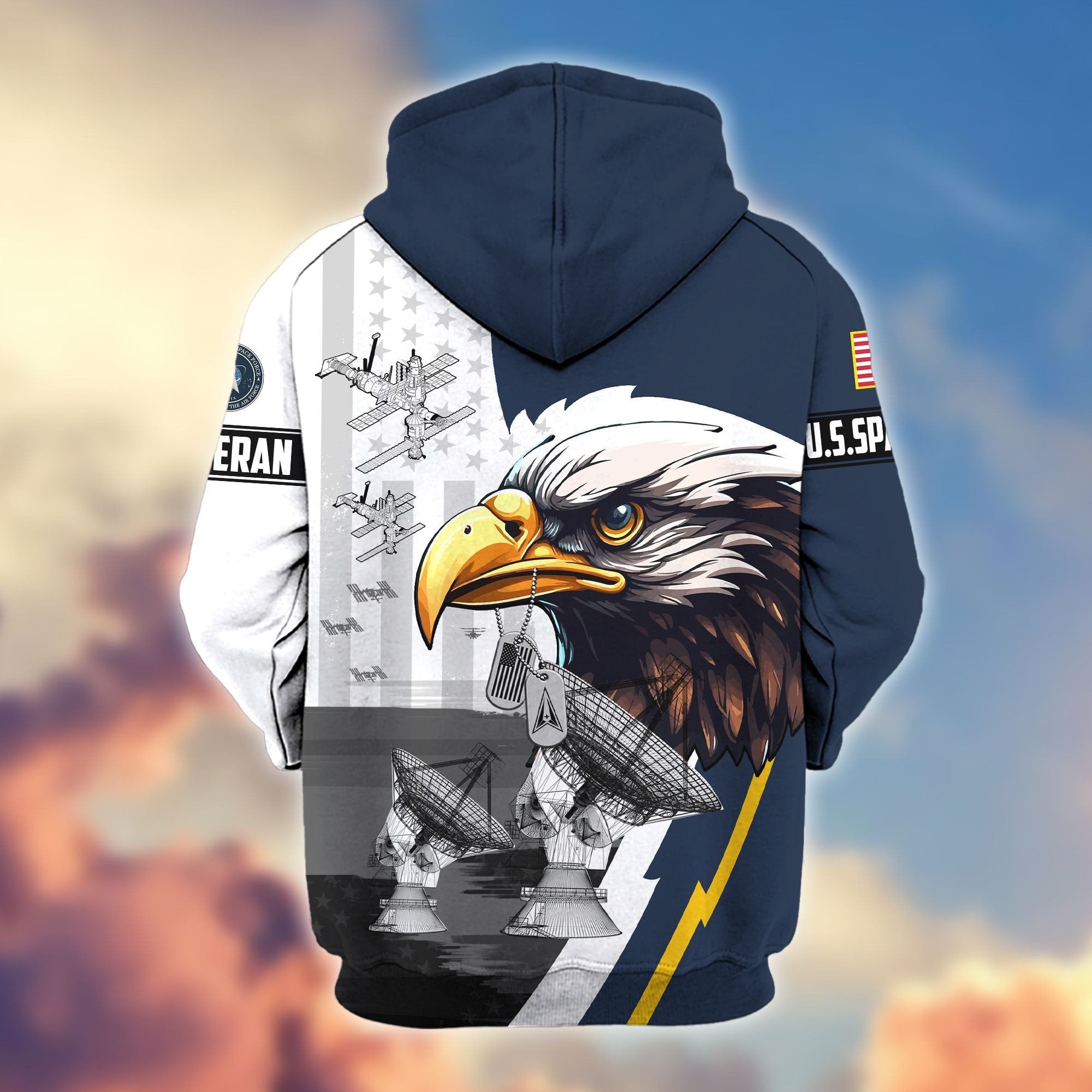 Premium US Veterans Zip Hoodie BPVC160901, Gifts For US Veterans, Gifts For Veterans Day