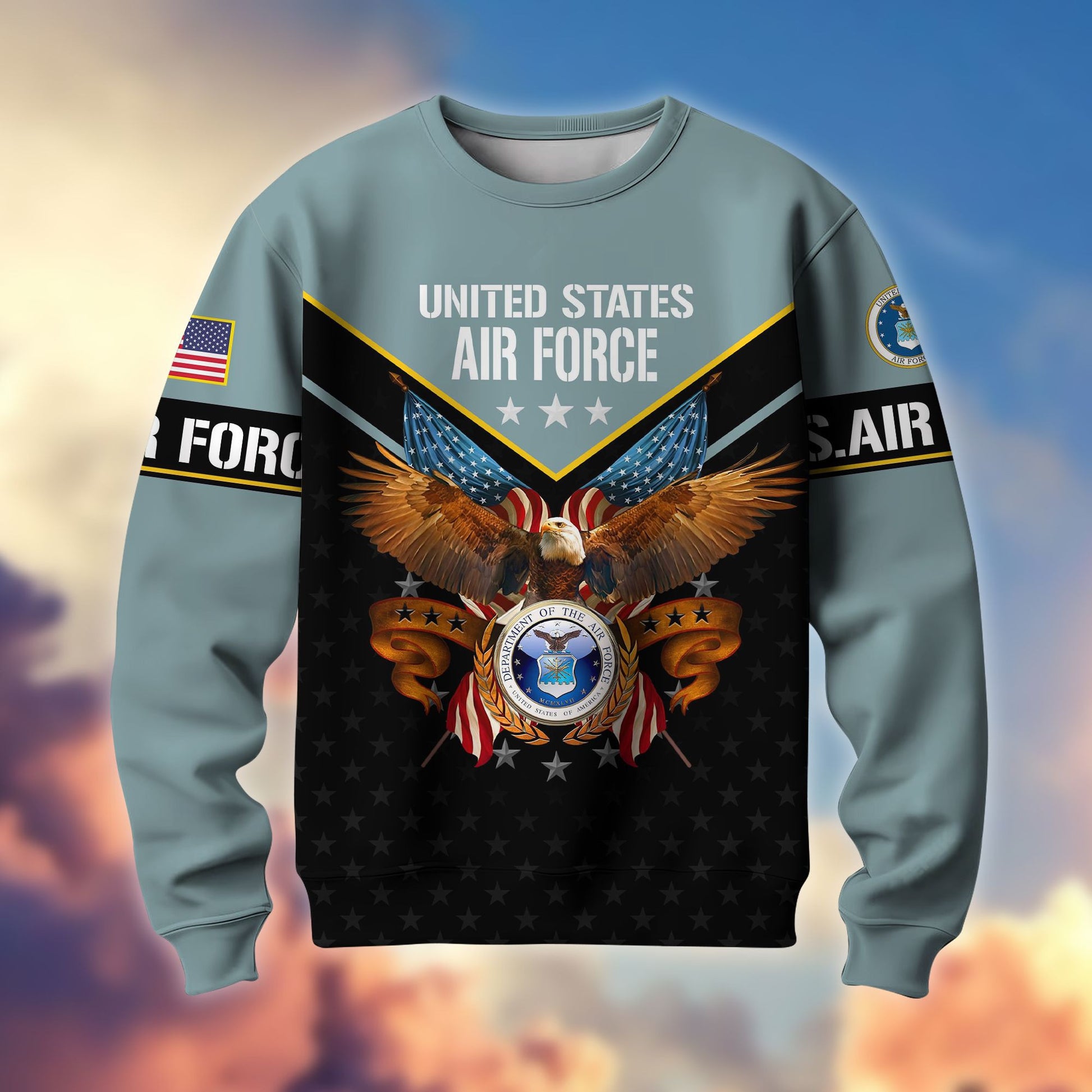 Premium US Military Sweatshirt BPVC180910, Gifts For US Military