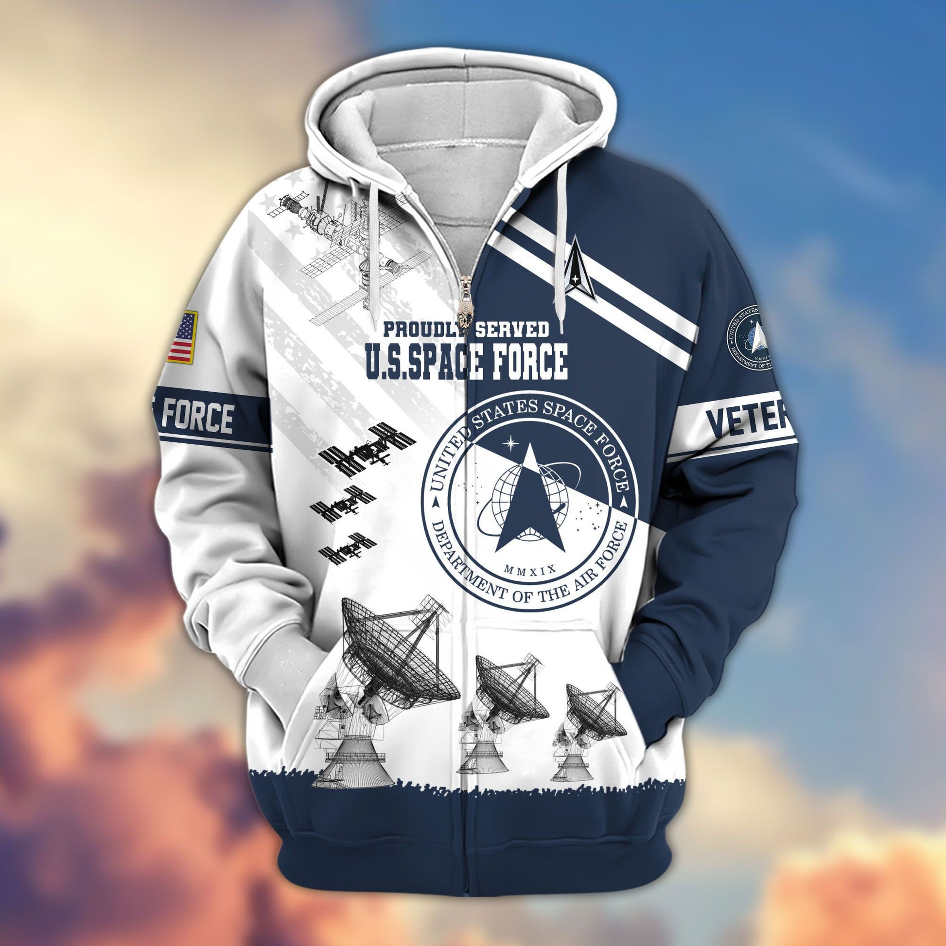 Premium US Veterans Zip Hoodie APHN230911, Gifts For US Veterans, Gifts For Veterans Day