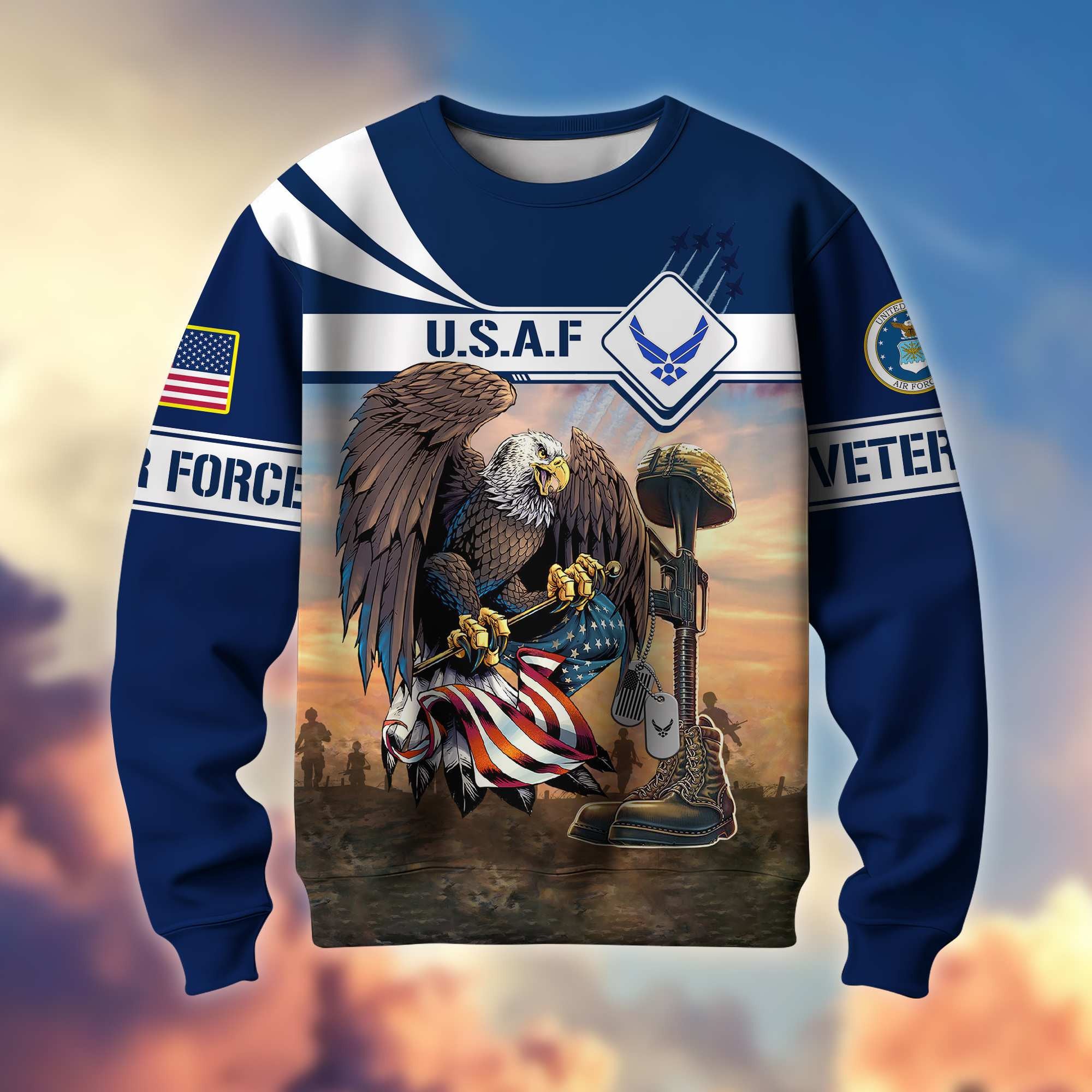 Premium US Veterans Sweatshirt BPVC071013, Gifts For US Veterans