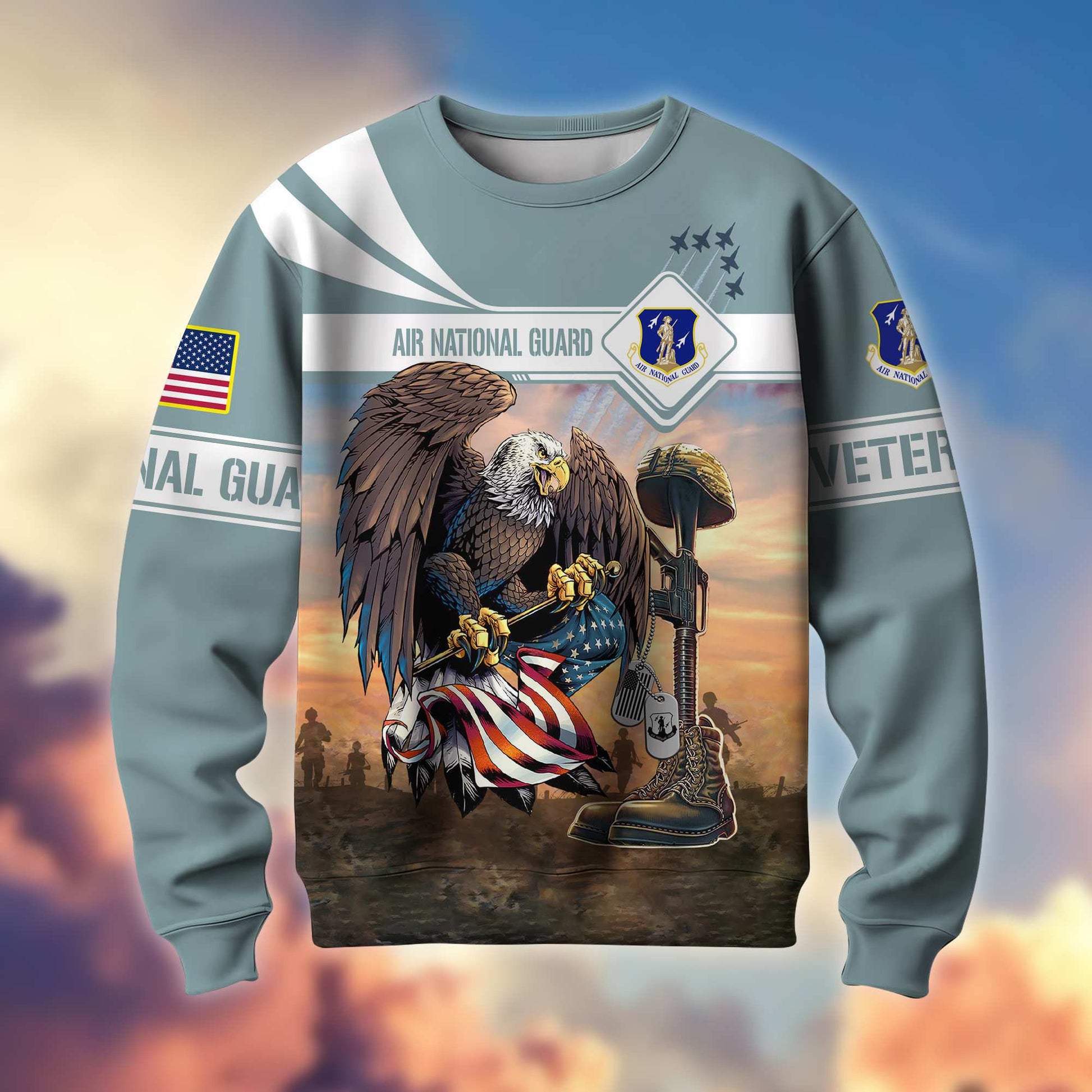 Premium US Veterans Sweatshirt BPVC071013, Gifts For US Veterans