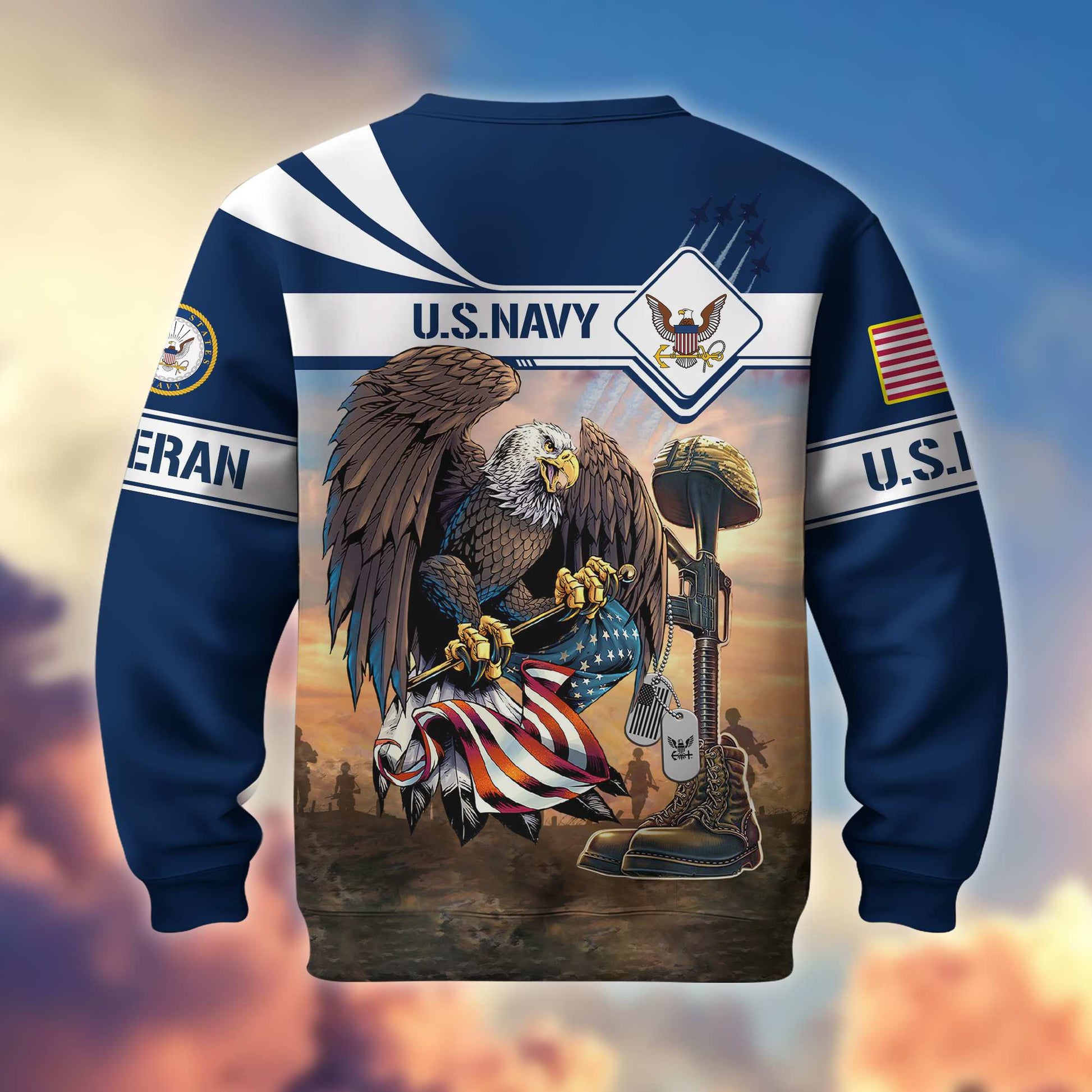 Premium US Veterans Sweatshirt BPVC071013, Gifts For US Veterans