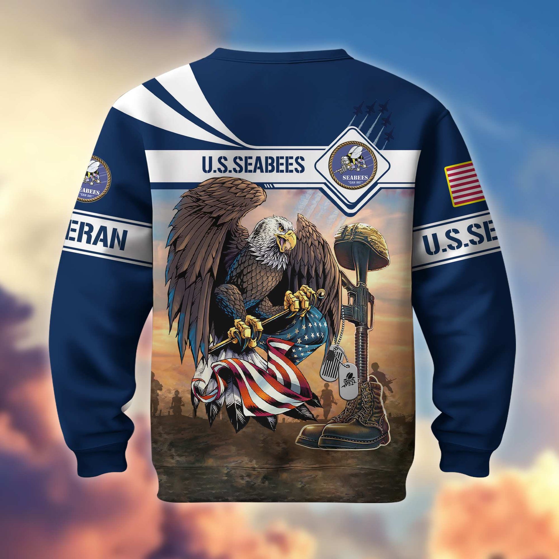 Premium US Veterans Sweatshirt BPVC071013, Gifts For US Veterans