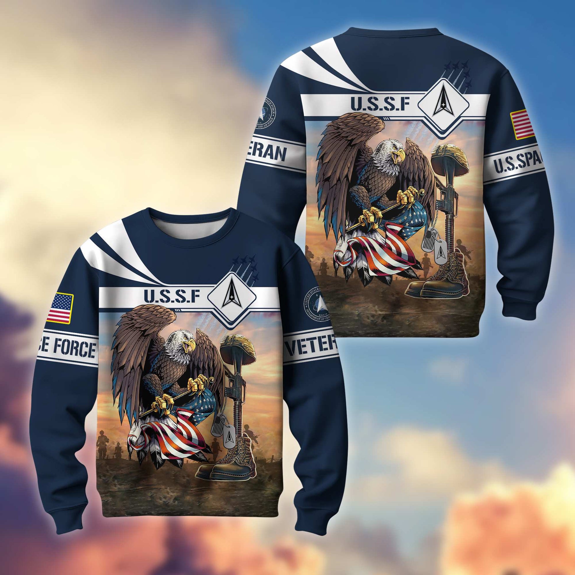 Premium US Veterans Sweatshirt BPVC071013, Gifts For US Veterans