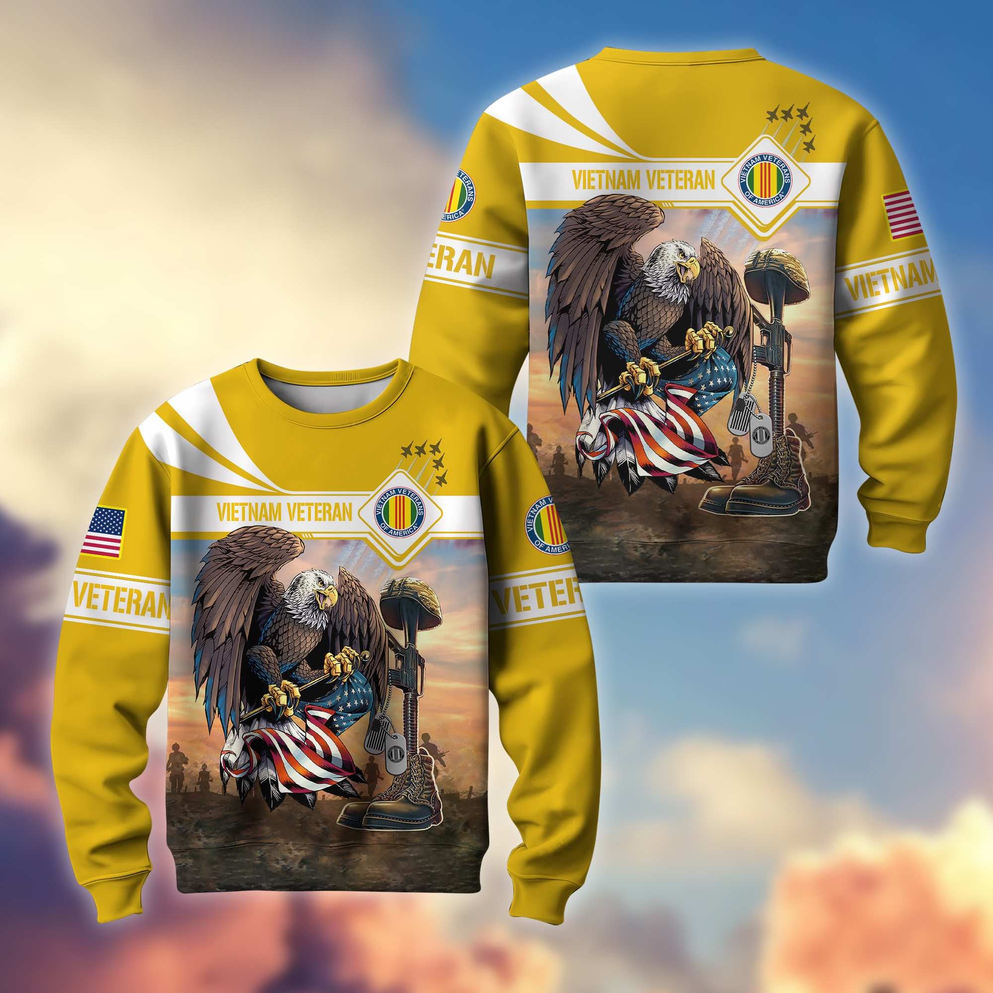 Premium US Veterans Sweatshirt BPVC071013, Gifts For US Veterans